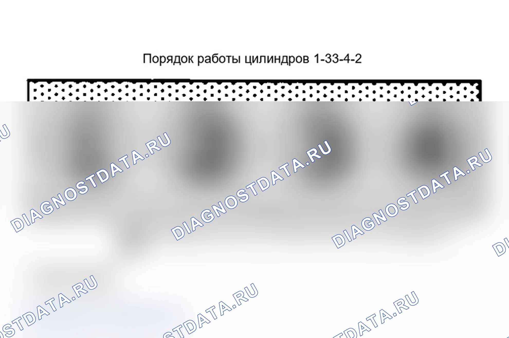 Рис. 2: порядок работы цилиндров (RSX). Acura MDX I