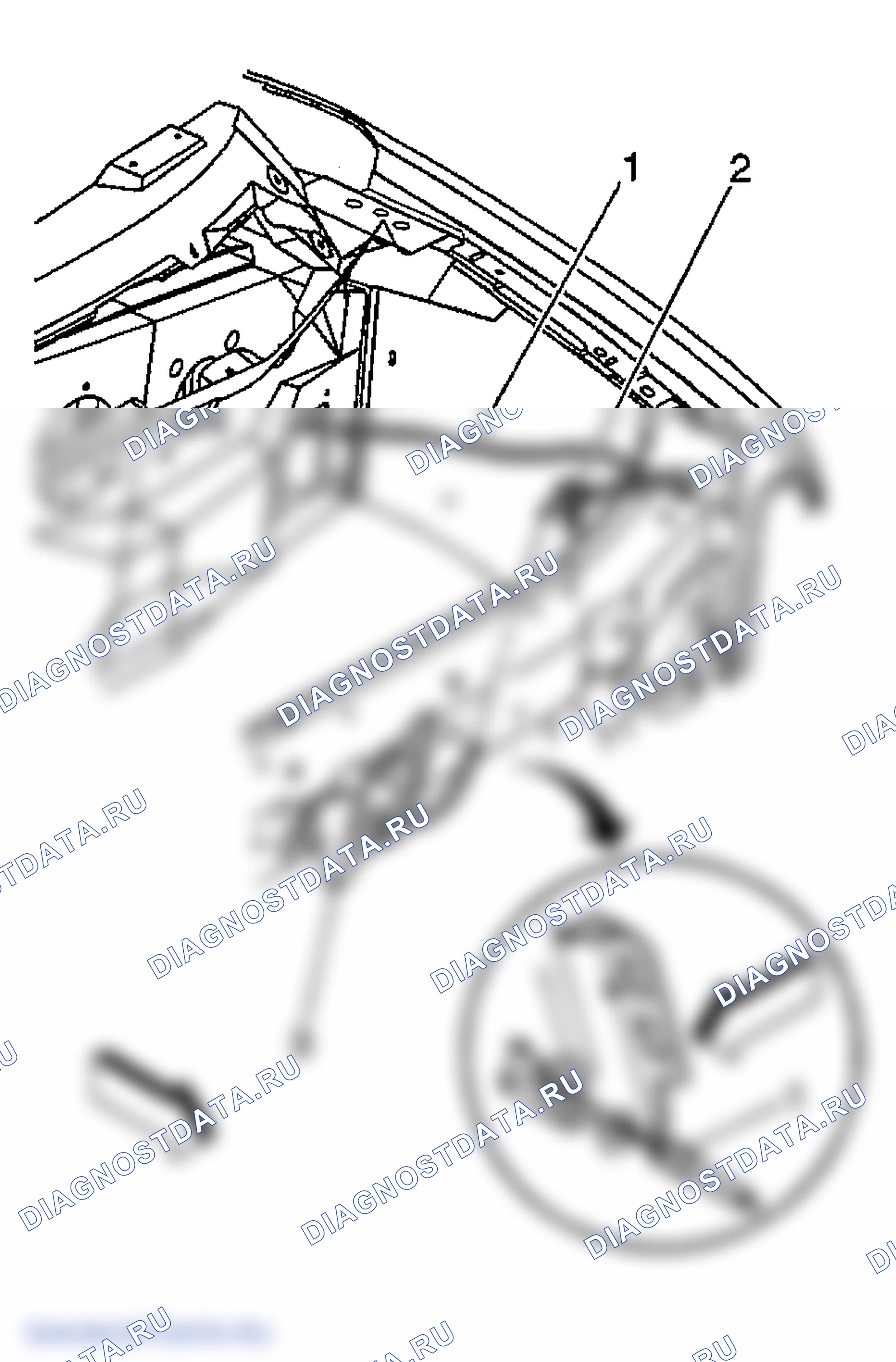 Рис. 181: Порядок демонтажа. GMC Savana Special G3500 