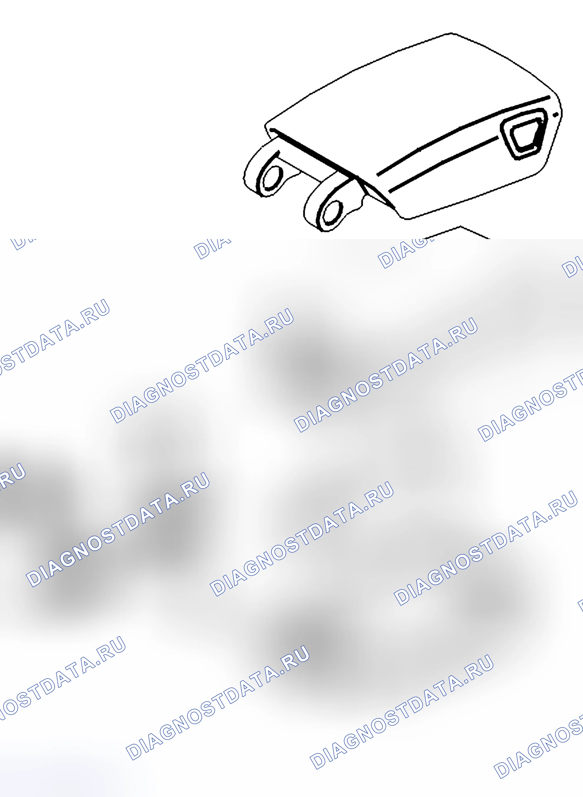 Рис. 204: Перенос обложки. Volvo S60 I
