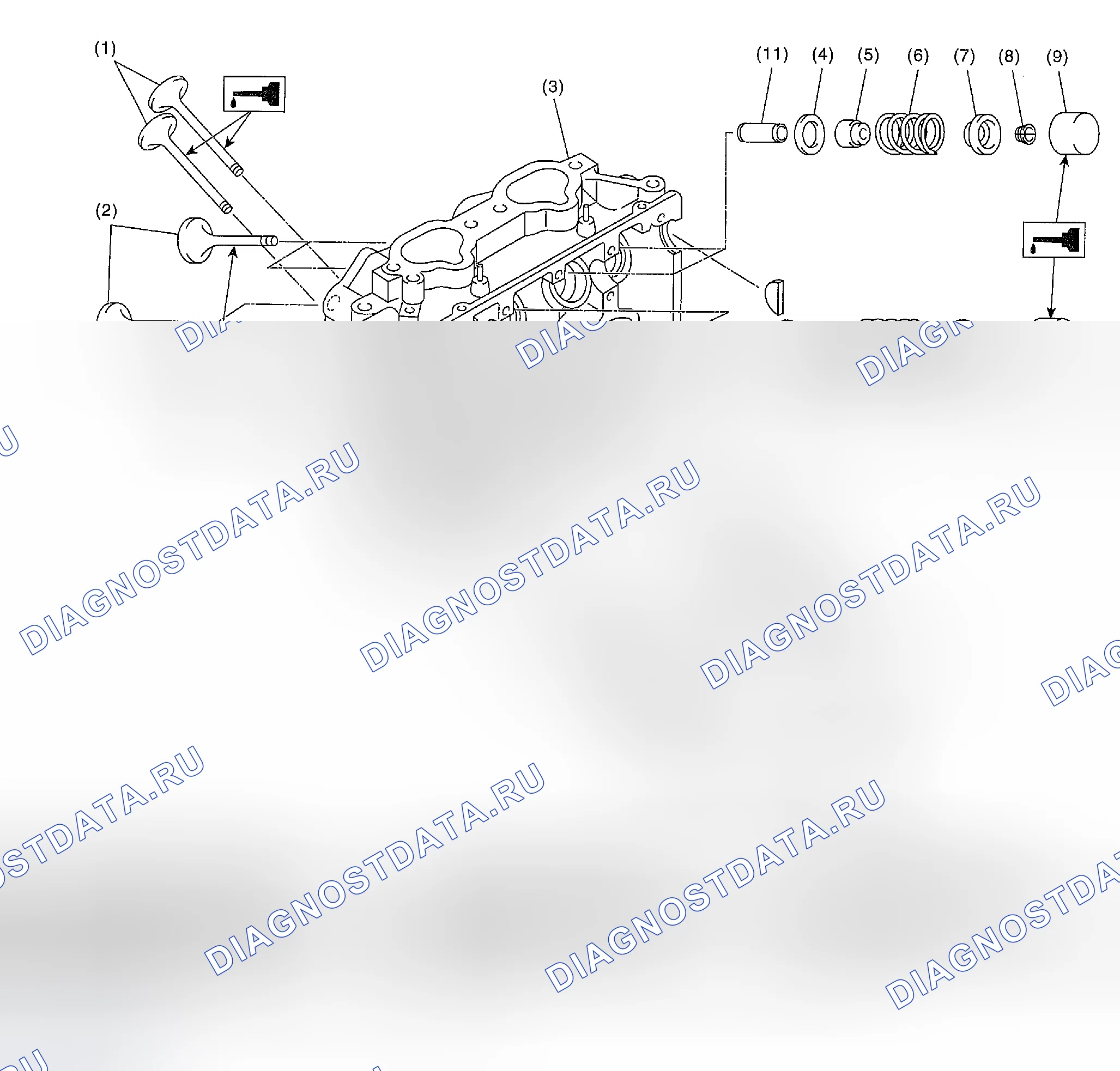 Рис. 633: УЗЕЛ. Subaru Impreza GD/GC/GG рестайлинг