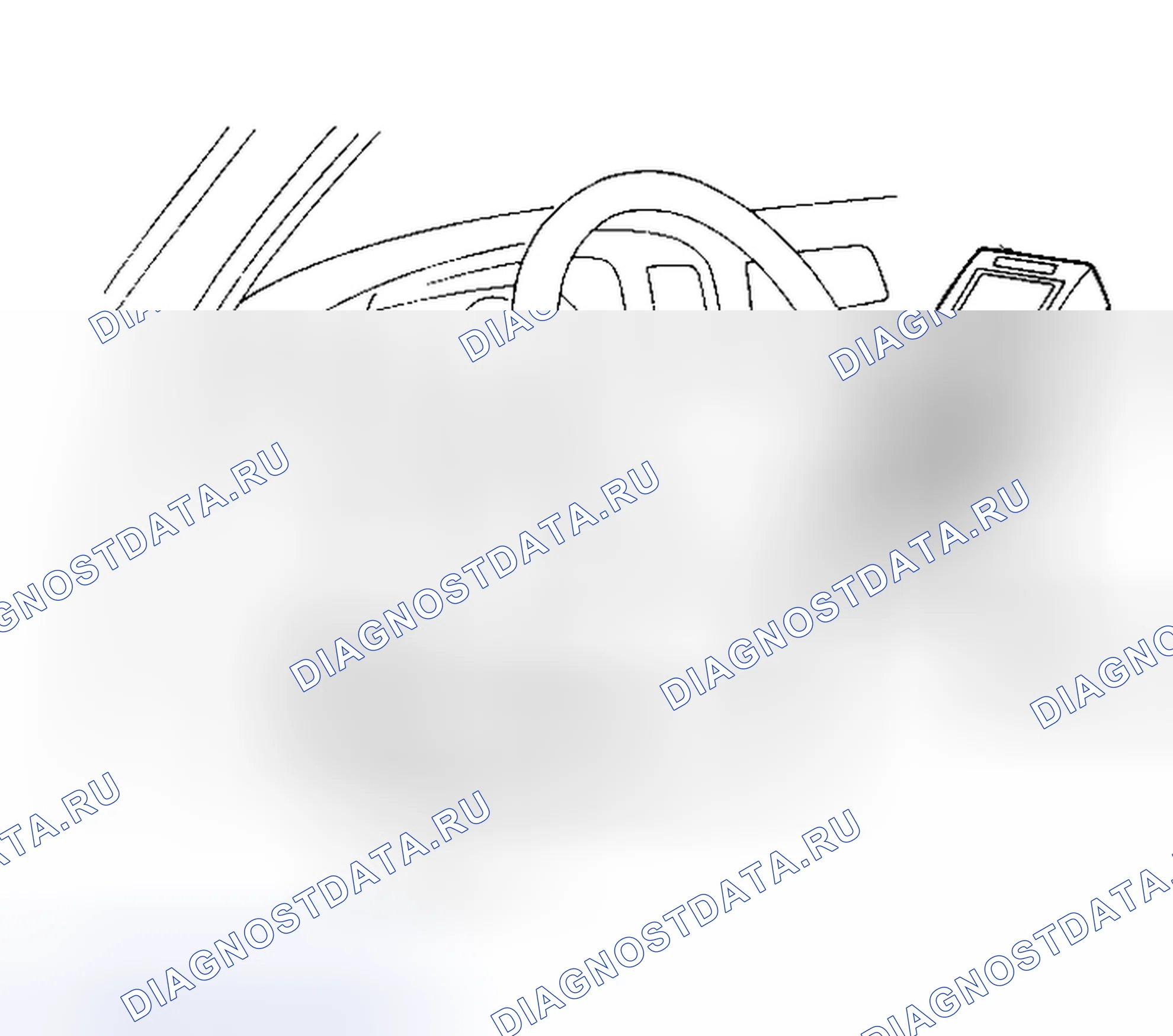 Рис. 44: РАЗЪЕМ КАНАЛА ПЕРЕДАЧИ ДАННЫХ. Toyota Tercel L50