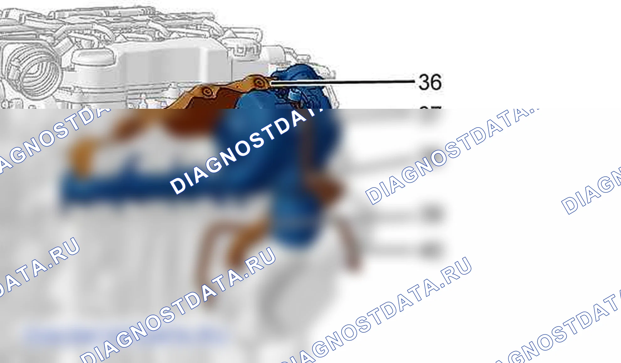 Демонтаж: двигателя — b1hp28dd. Citroen C3 I