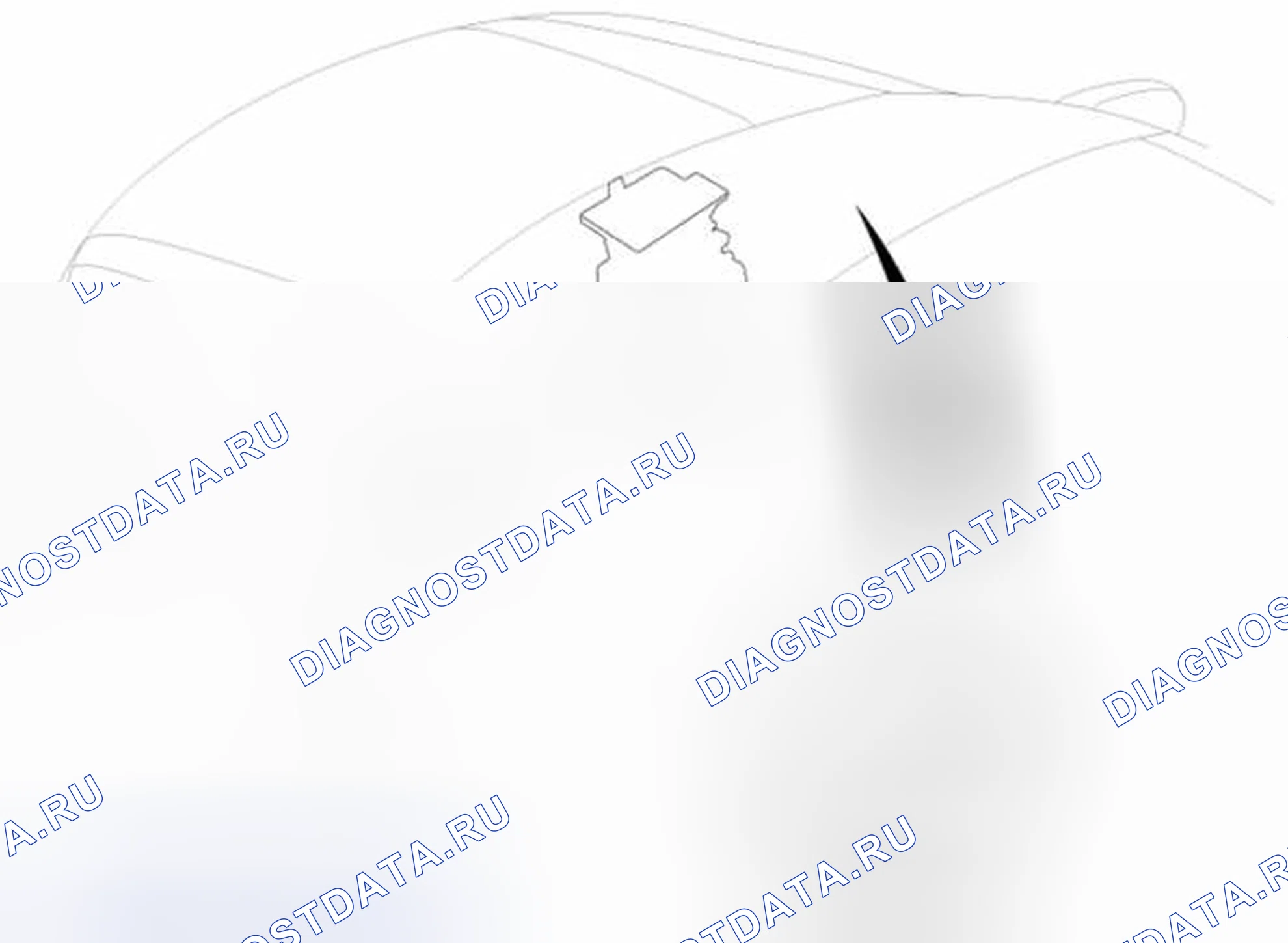 Рис. 2: Расположение компонентов. Kia Forte I