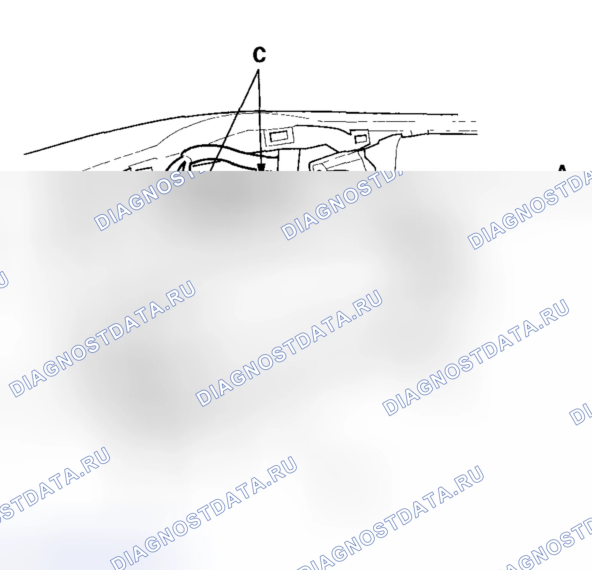 Рис. 97: Замена узла датчика. Honda Insight I