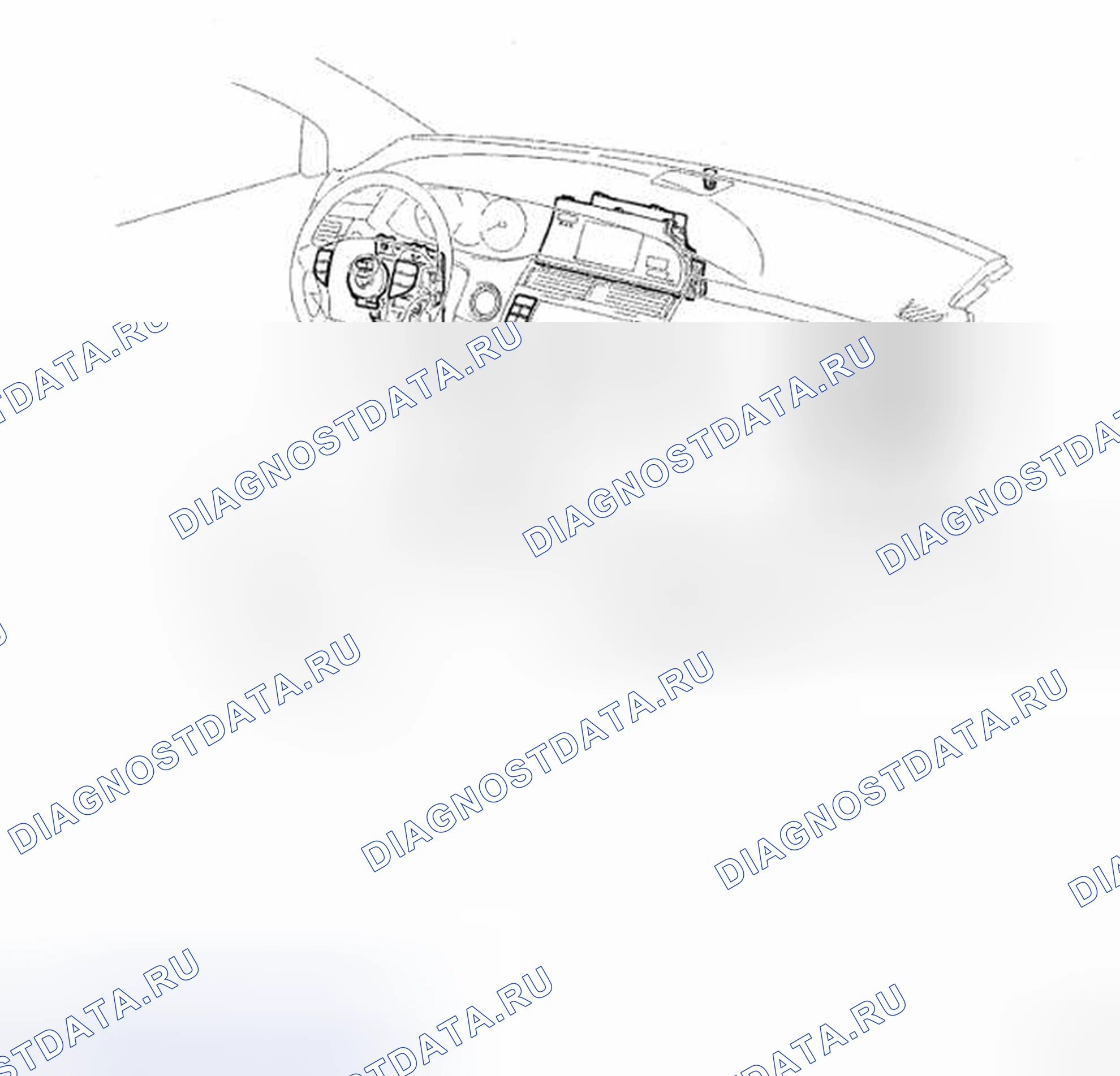 Рис. 263. Toyota Avalon XX30 рестайлинг