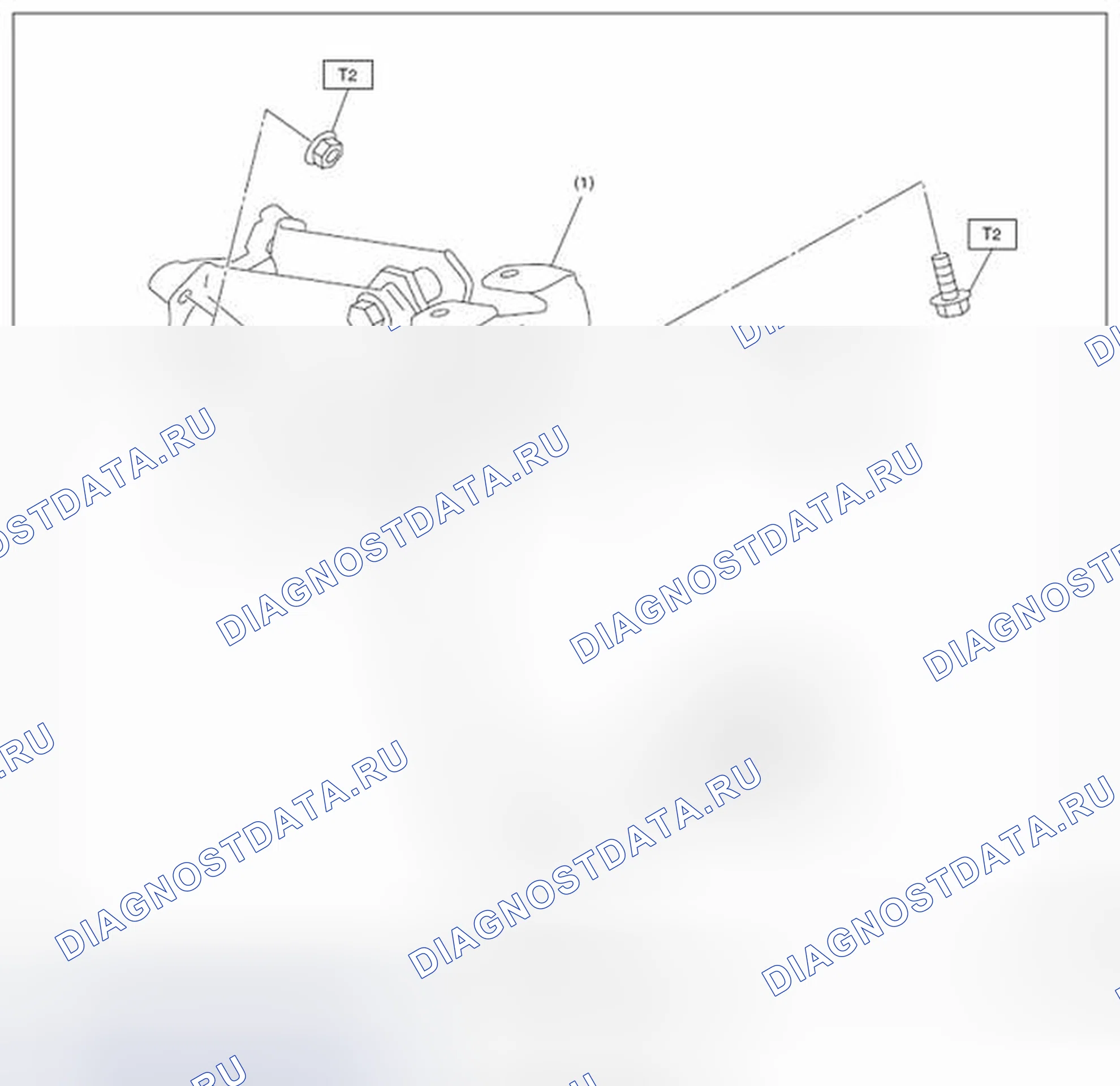 Рис. 16: ПЕДАЛЬ ТОРМОЗА. Subaru Outback BR рестайлинг