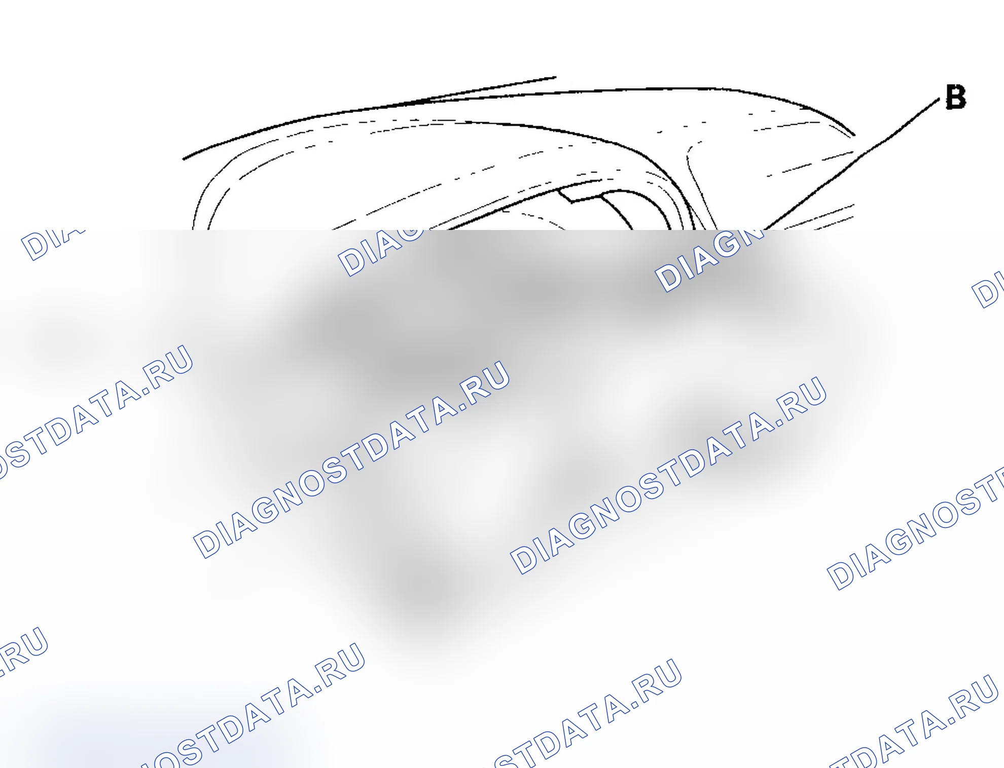 Рис. 223: Индикатор SRS не загорается. Acura TL III