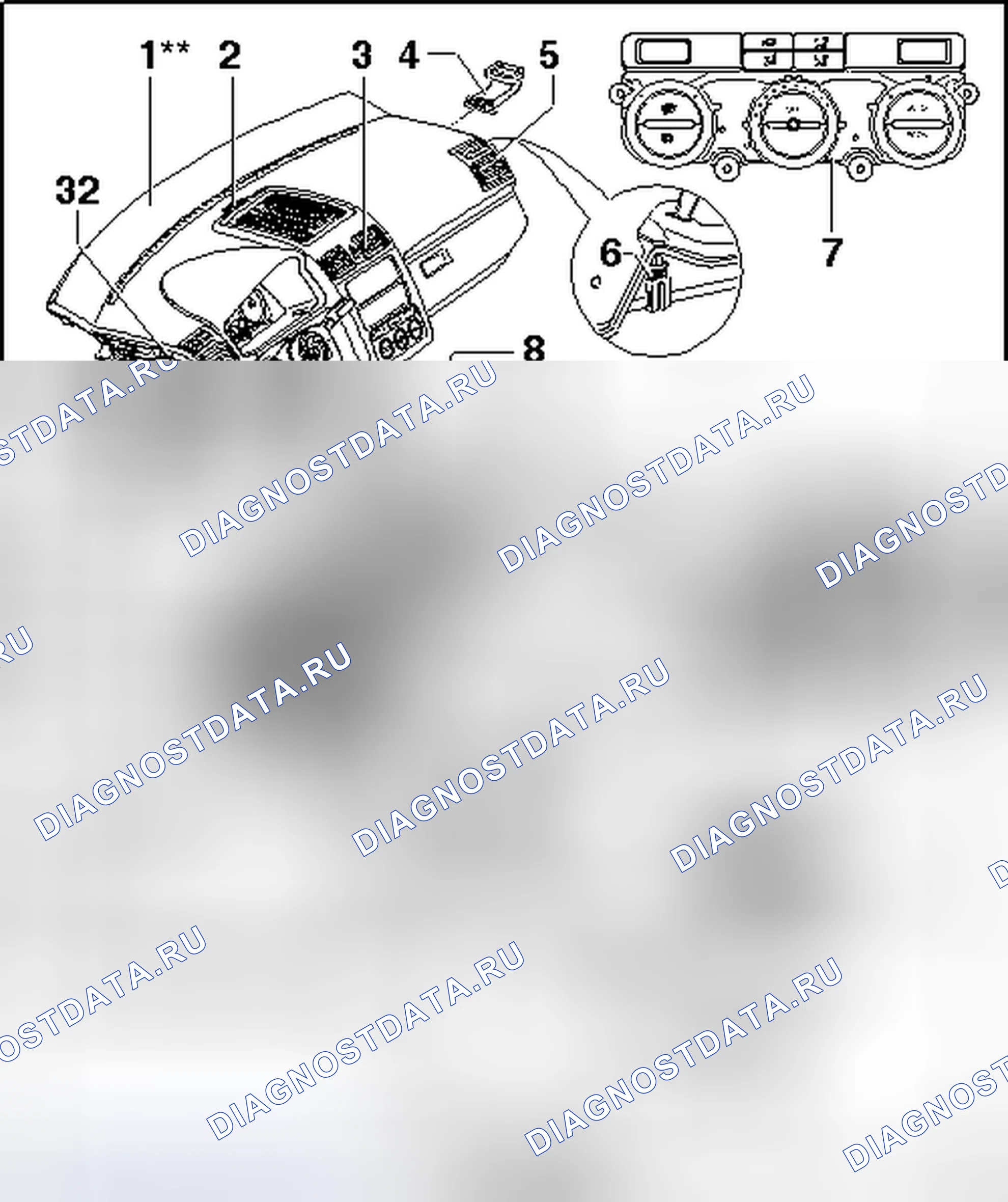 Рис. 17: СИСТЕМА КОНДИЦИОНИРОВАНИЯ САЛОНА, CLIMATRONIC. Volkswagen Jetta V