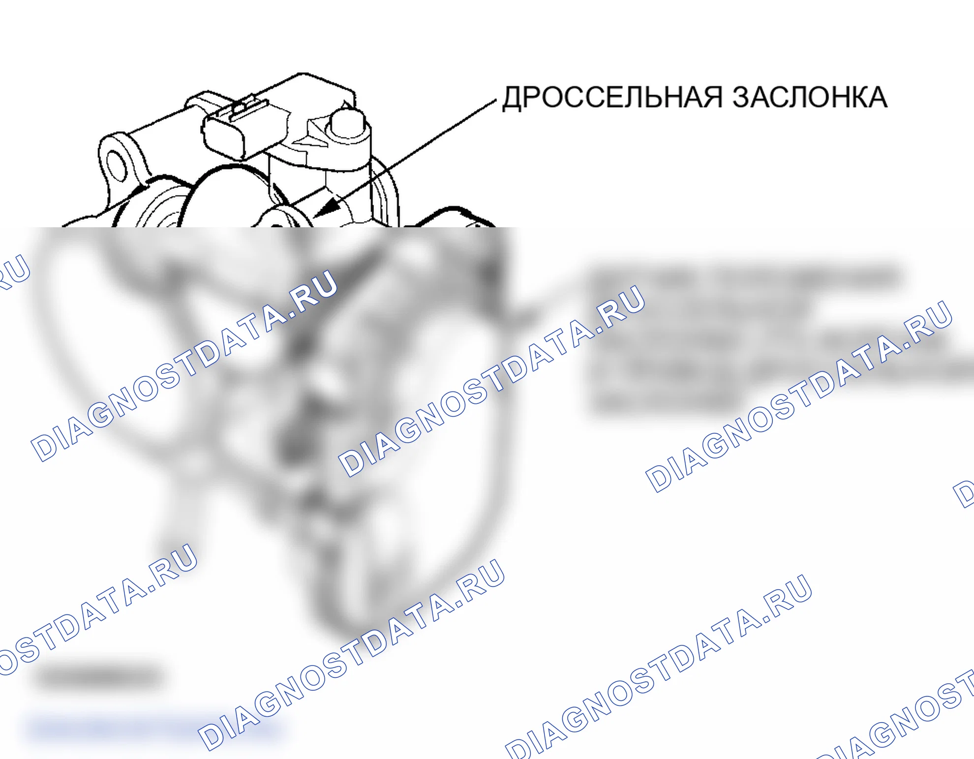 Рис. 31: Корпус дроссельной заслонки. Honda Ridgeline I