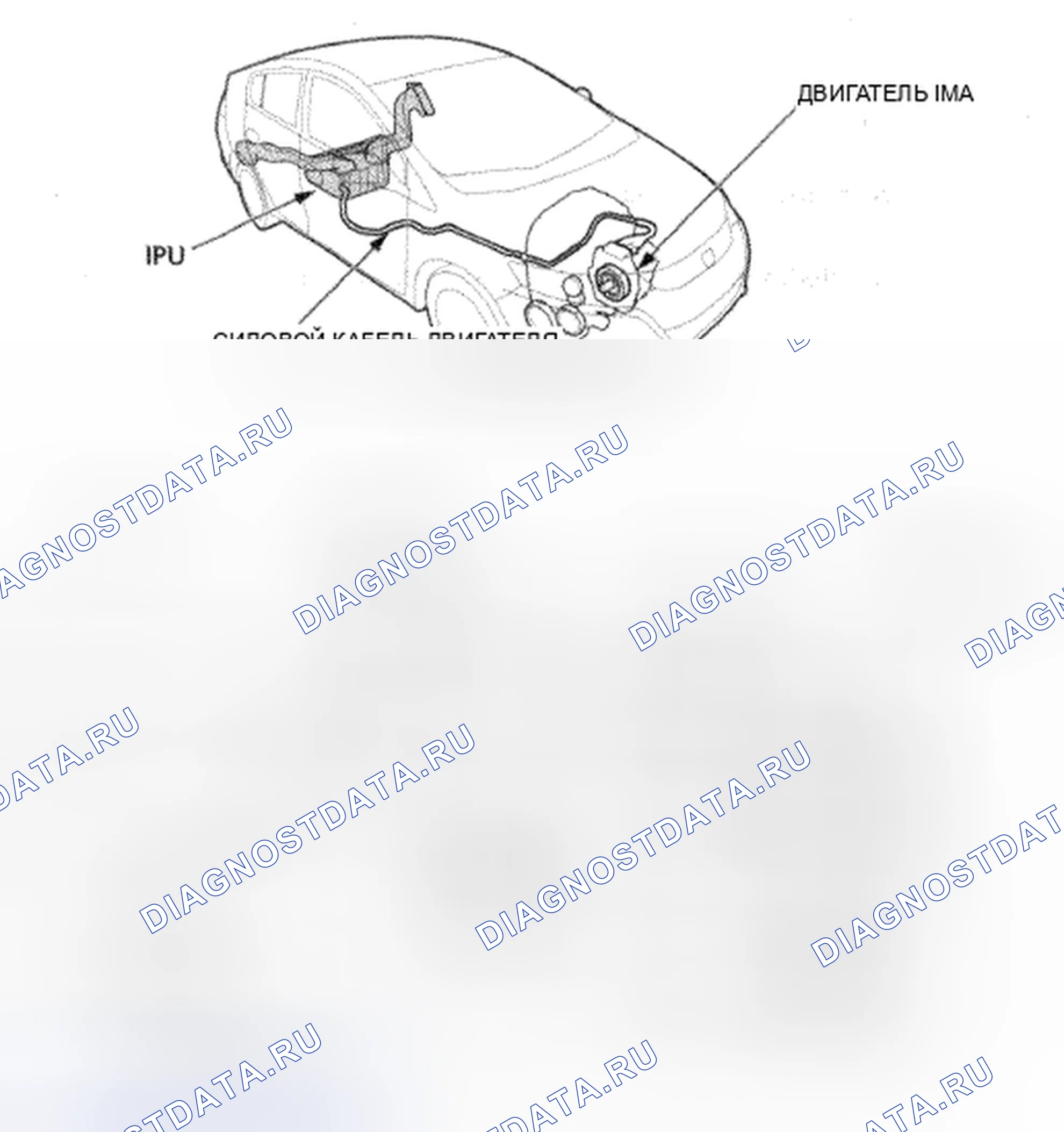 Рис. 9: Система IMA. Honda Insight ZE2 рестайлинг