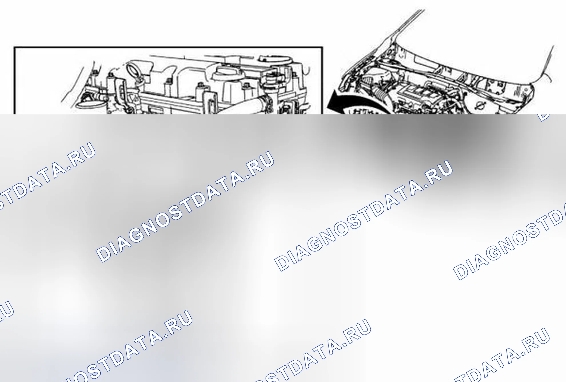 Рис. 5: Замена теплозащитного экрана выпускного коллектора (LUV). Chevrolet Sonic I