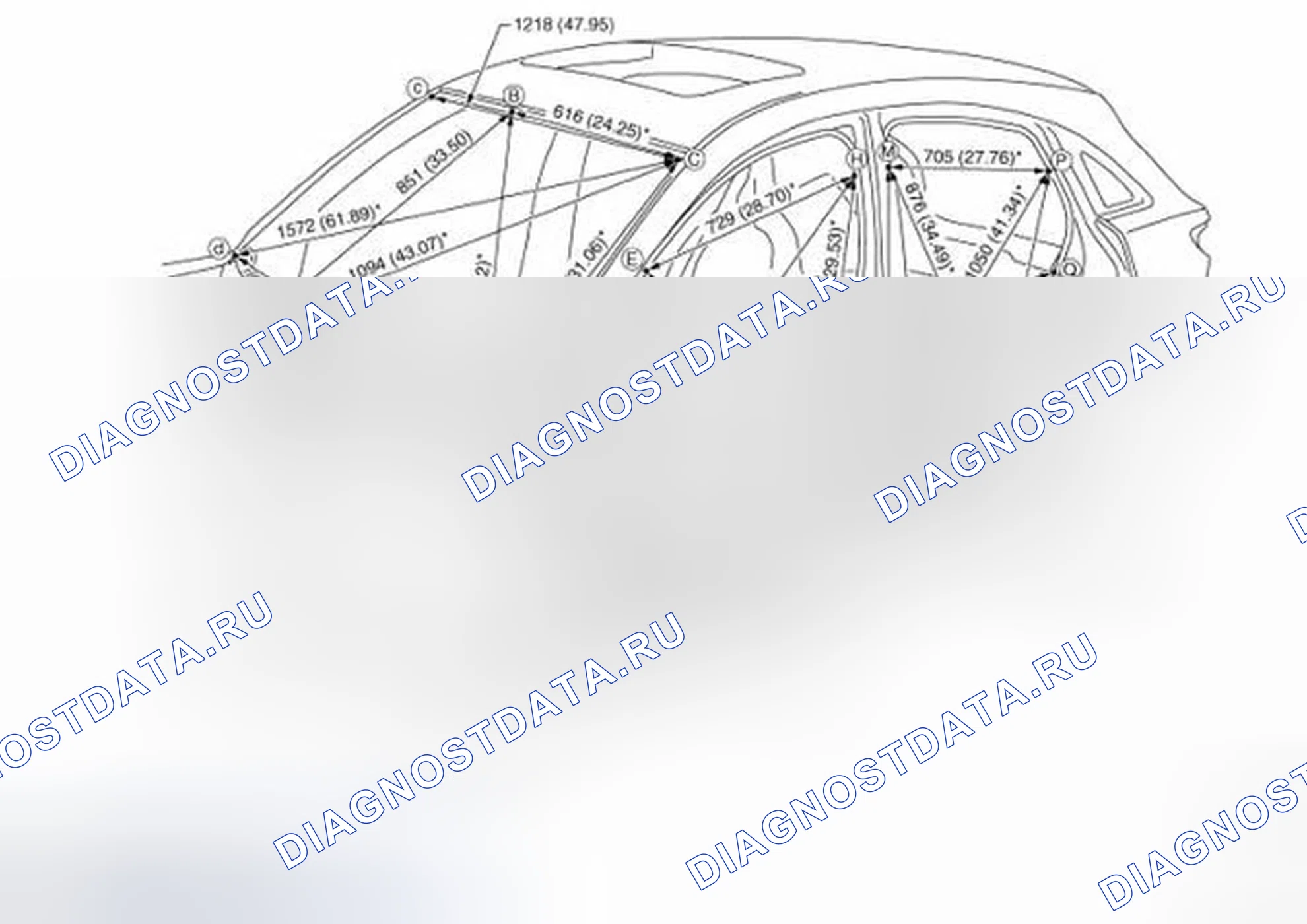Рис. 240: Измерение. Infiniti FX35 II
