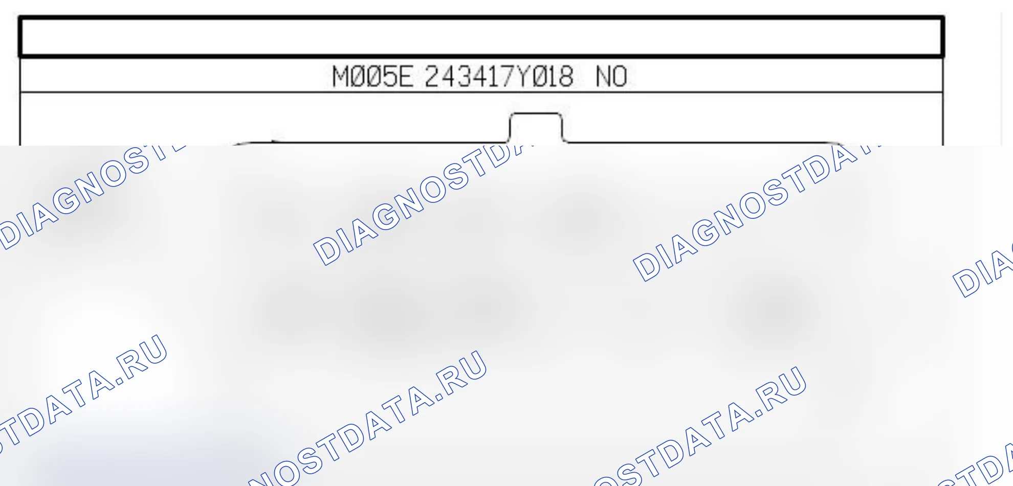 Распиновка разъёма R67 — Раз. элпров. пер. части двиг./двиг.. Renault Fluence I