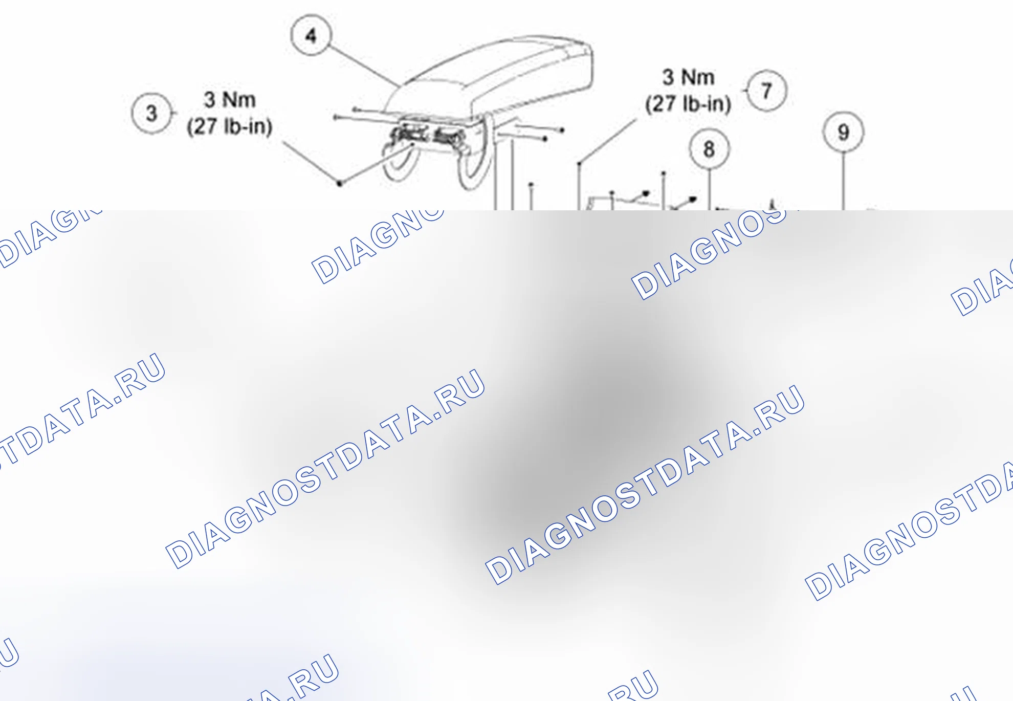 Рис. 67: Краевые панели отделки напольной консоли. Hyundai Kona I