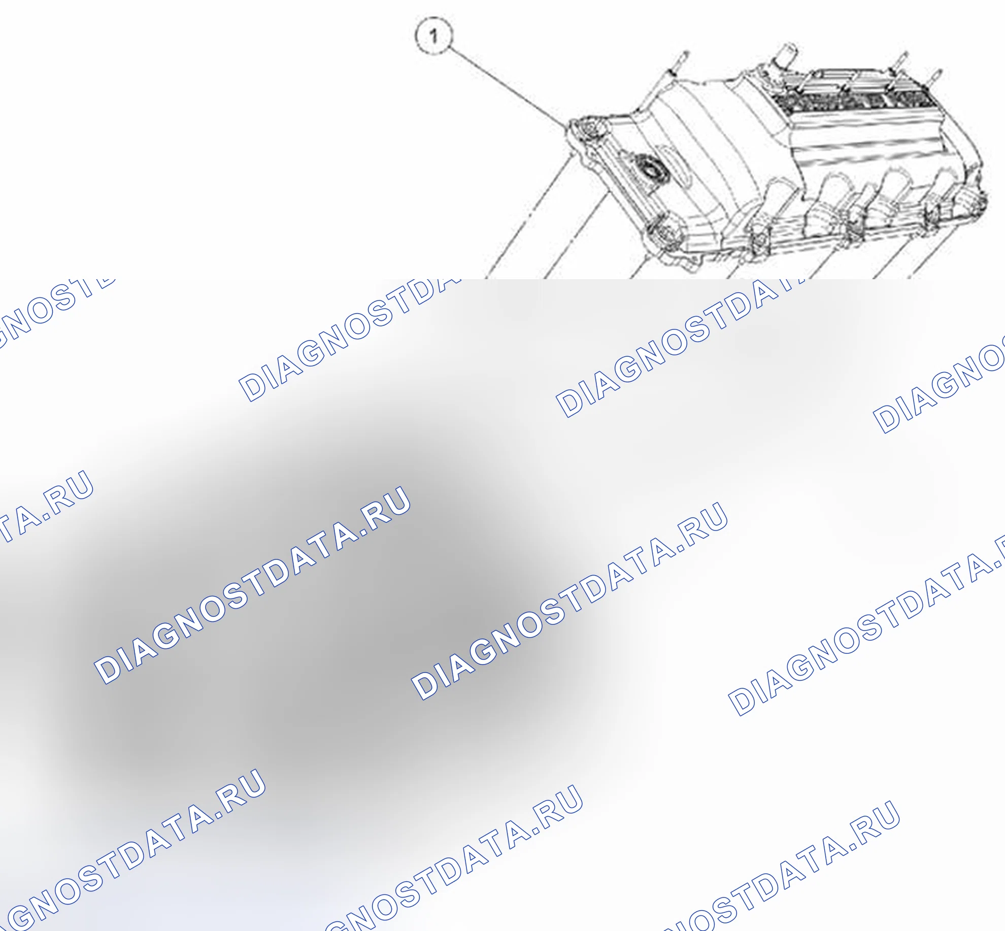 Рис. 2011: Крышка и прокладка левого клапана. Ford F-150 XII