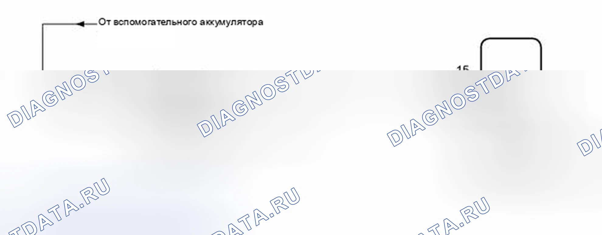 Рис. 9: электросхема. Toyota Prius C I