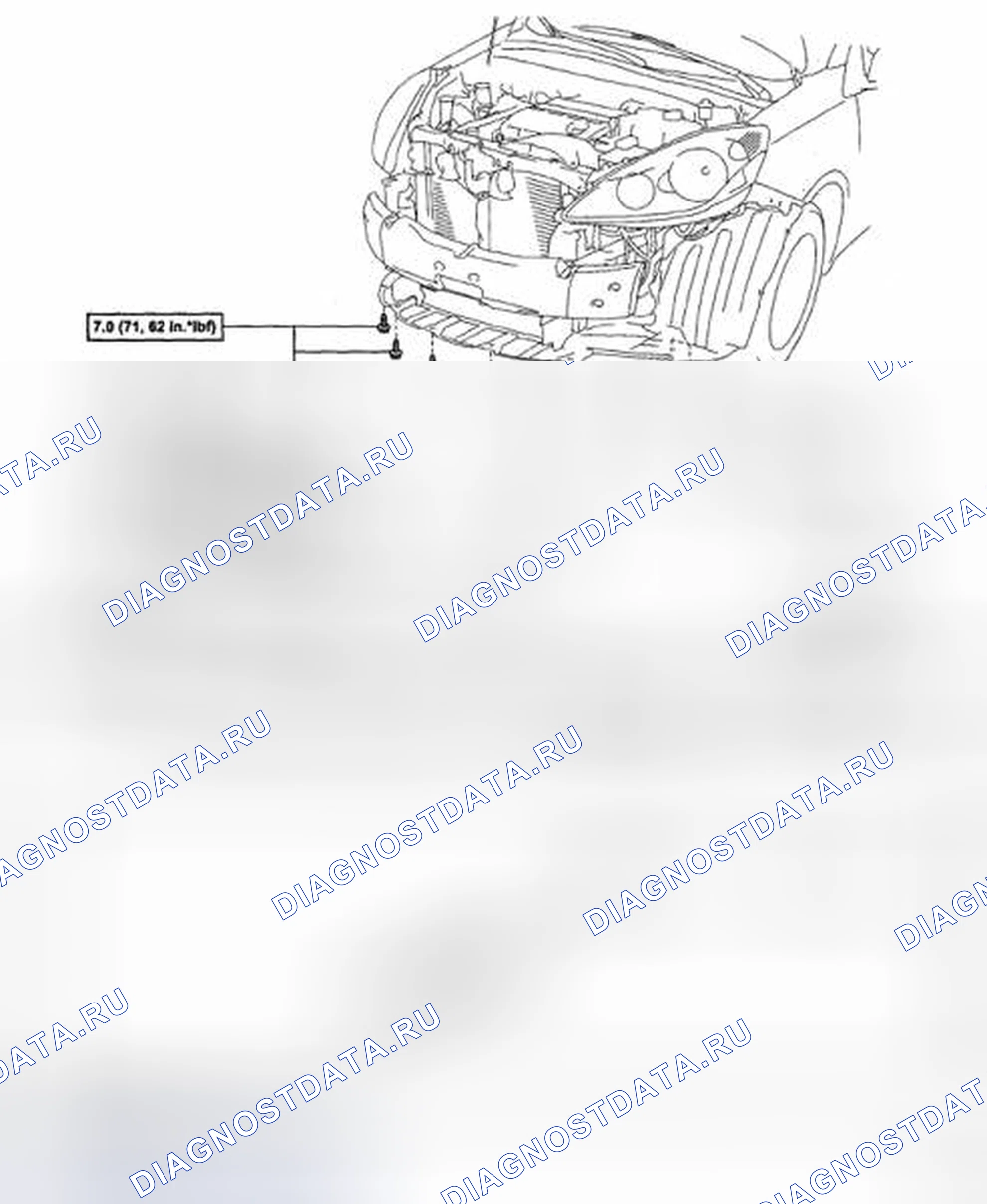 Рис. 90: КОМПОНЕНТЫ. Toyota Sienna II рестайлинг