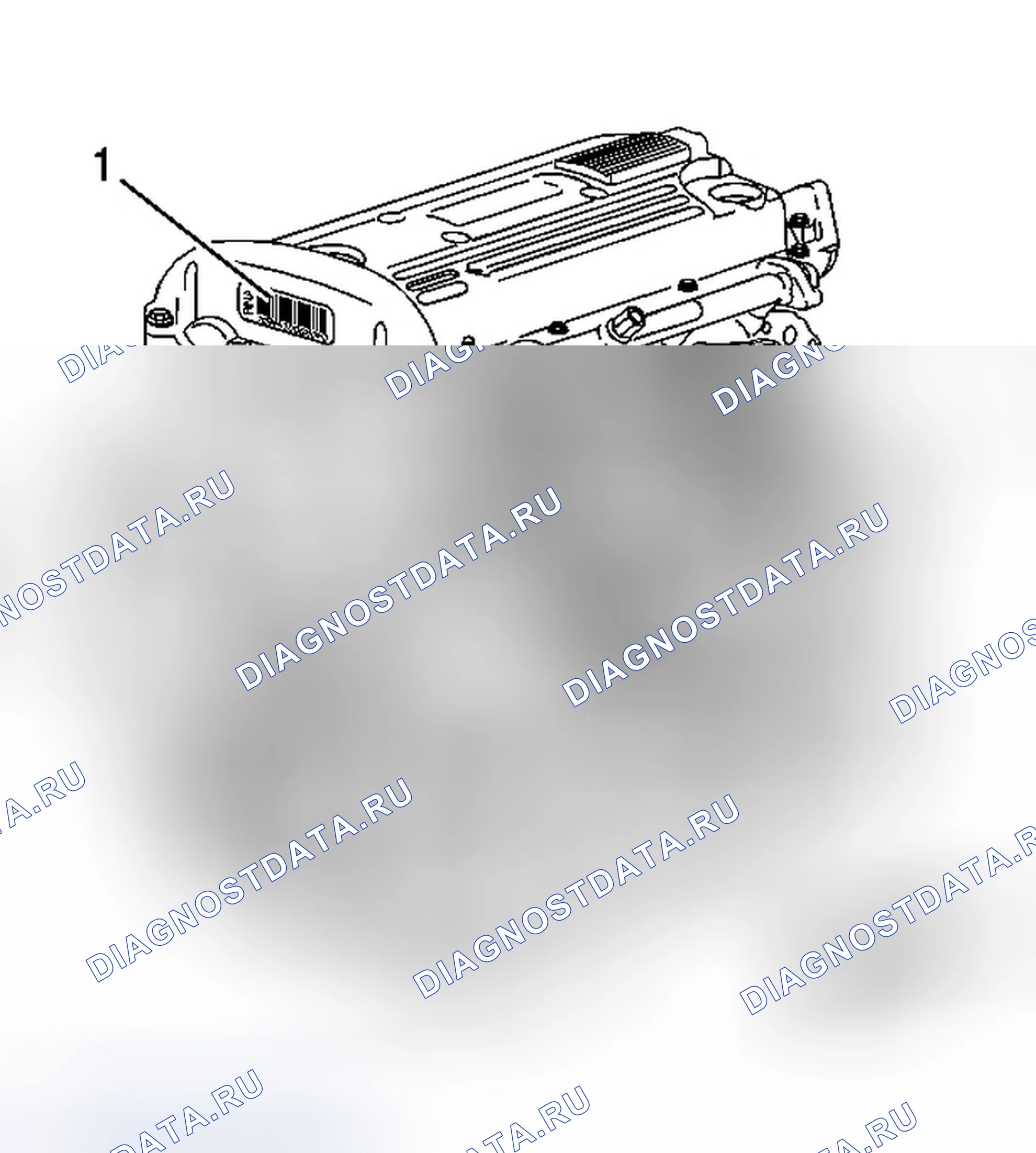 Рис. 27: Идентификация двигателя. Chevrolet HHR I
