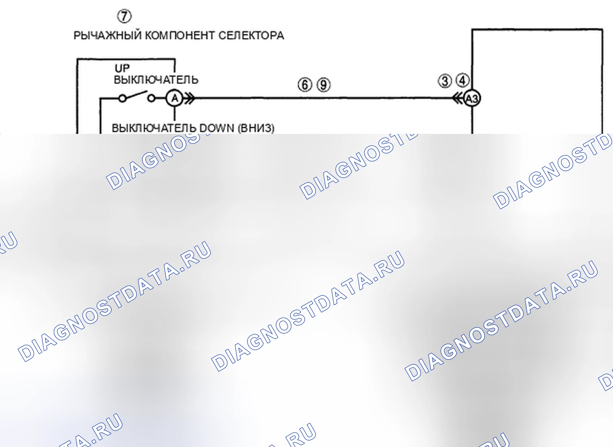 Рис. 302: расшифровка кода ошибки P0819 [хтагх1, хтегх2] AW6A-EL AW6AX-EL. Mazda CX-7 I