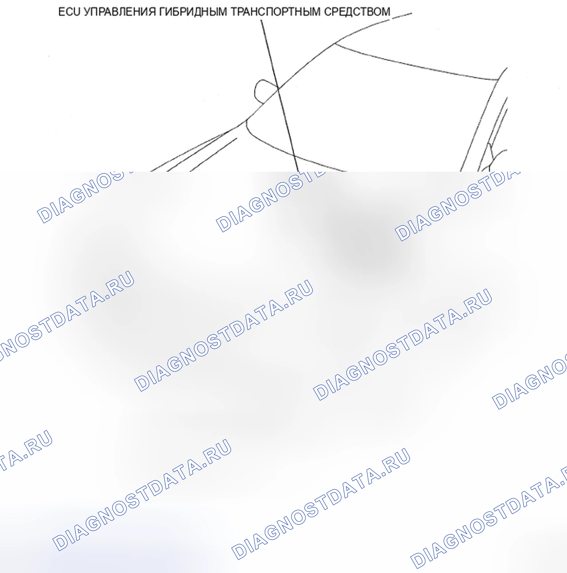Рис. 394: Идентификация компонентов замены связи CAN (1 из 2). Toyota Camry XV40