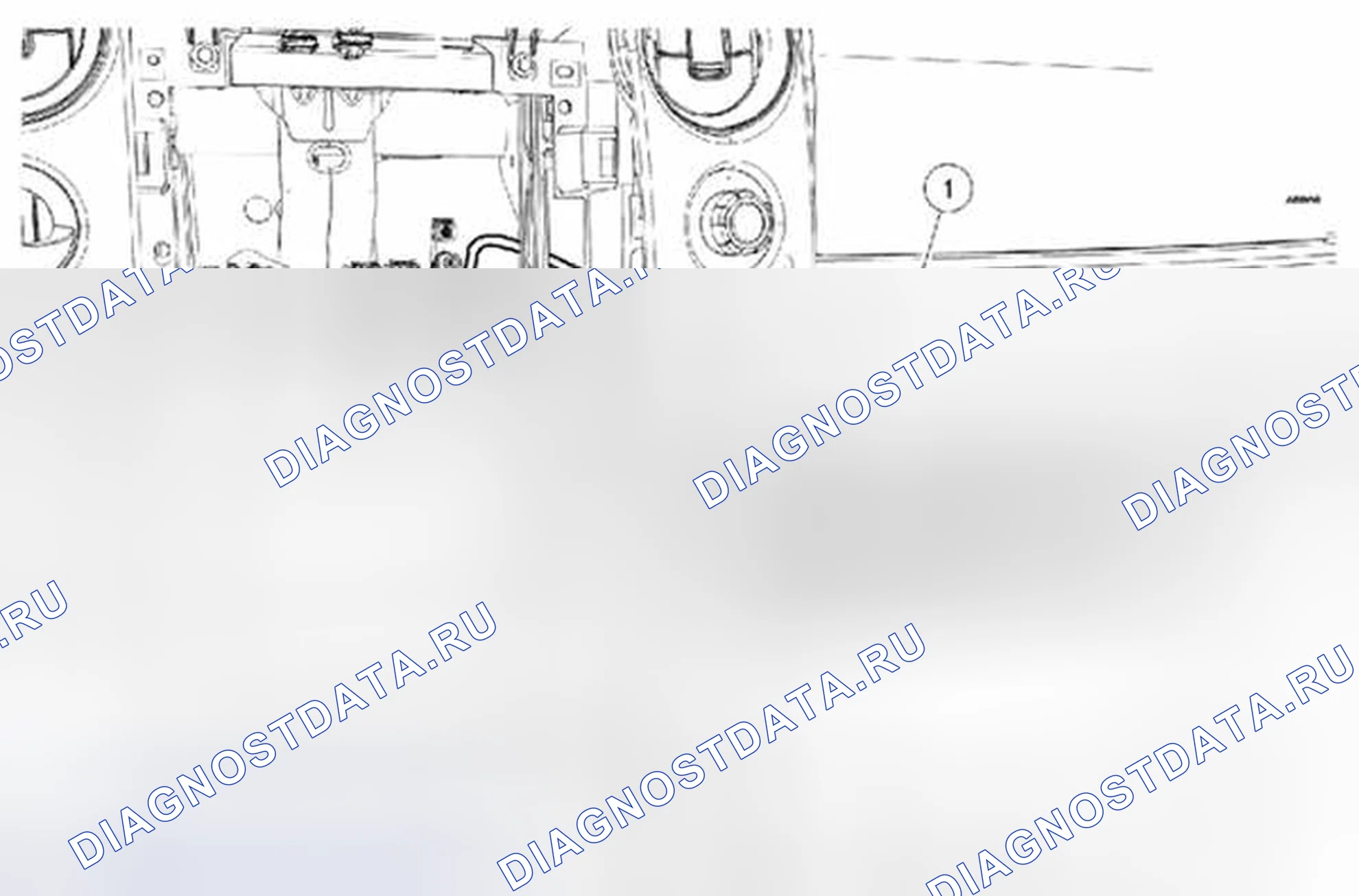 Рис. 311: Антенный кабель - AM / FM. Ford F-150 XII