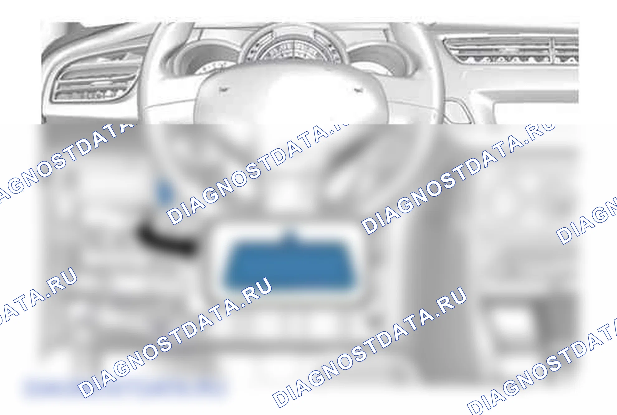 Представление: диагностический разъем - автомобиль CITROËN — c5fb00qd. Citroen C5 I