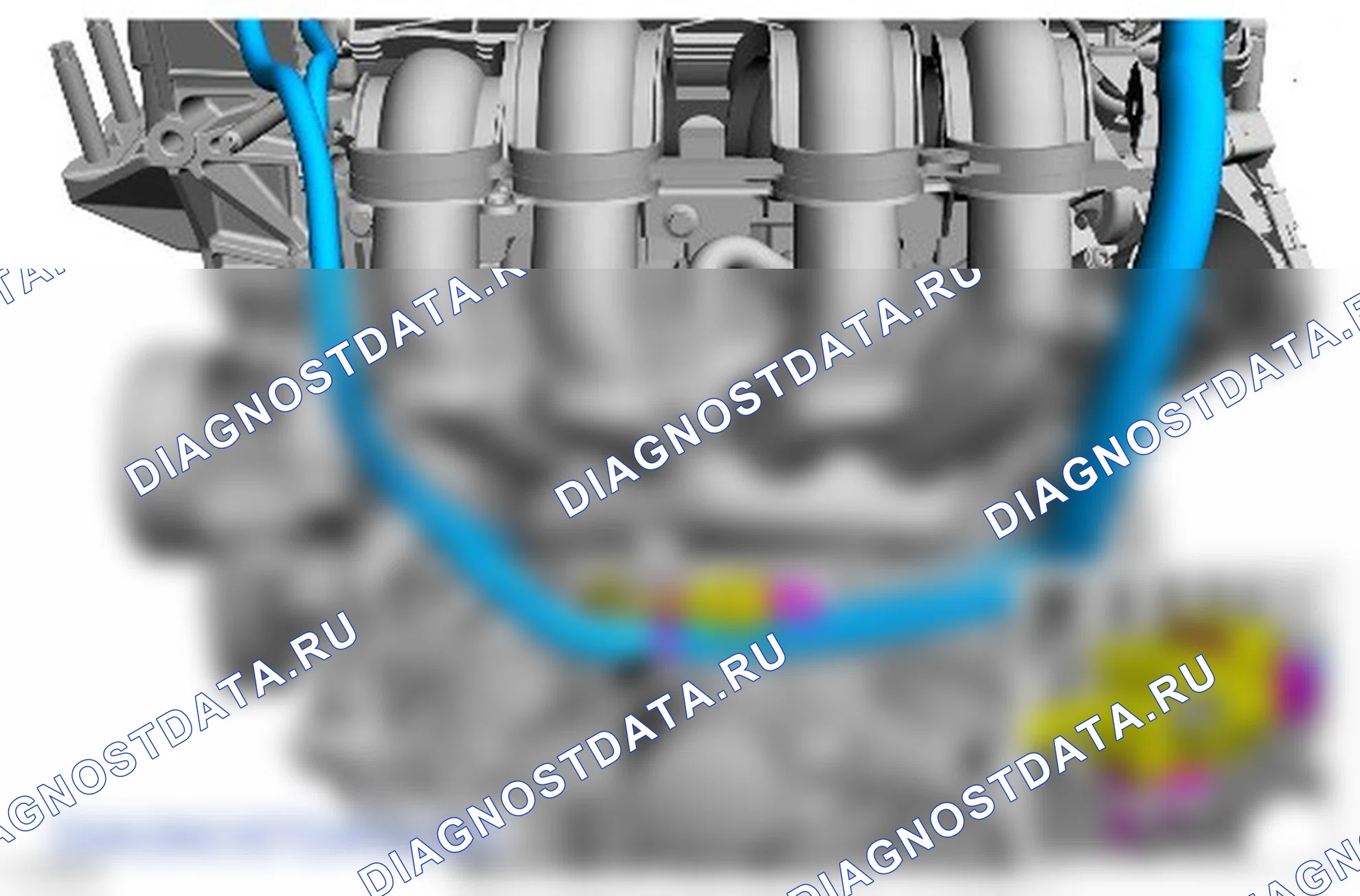 Как установить присоединяемые детали двигателя. Ford Grand C-MAX II