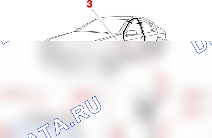 Идентификация: зазоры и выравнивание — c4ak05gp. Peugeot 607 I рестайлинг