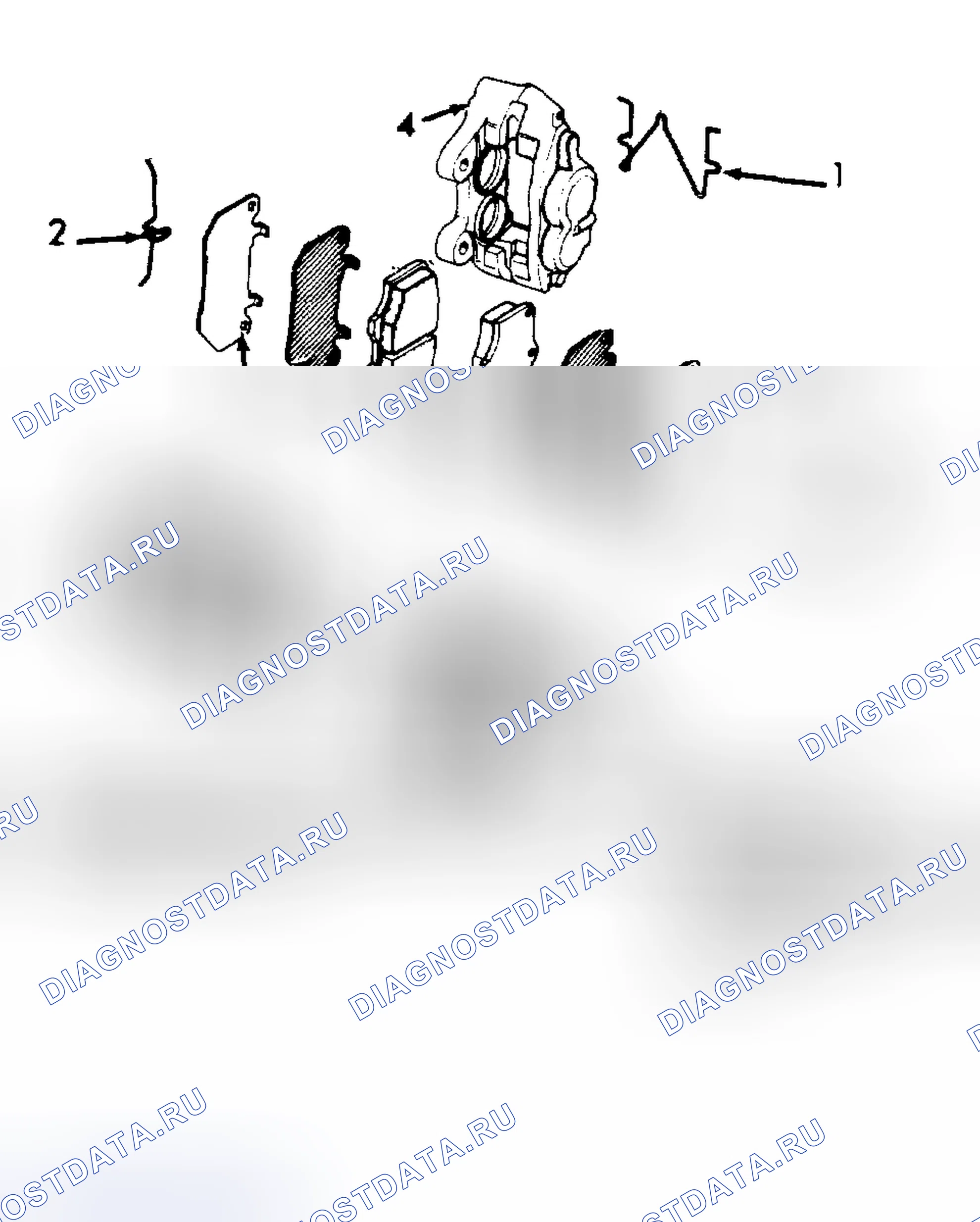 Рис. 3: Демонтаж (Land Cruiser, Pickup 4WD и 4Runner 4WD). Toyota Land Cruiser 80