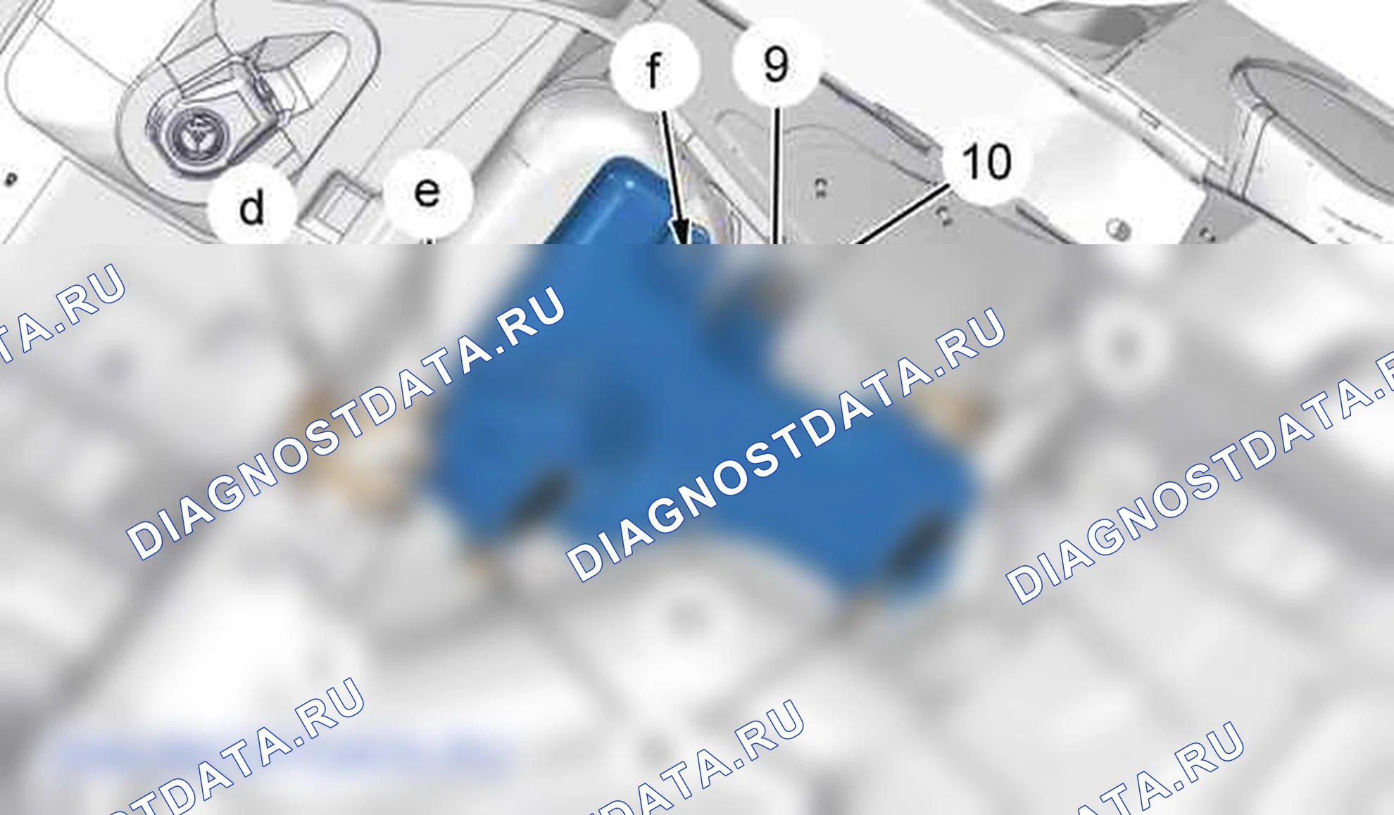 Снятие - Установка: топливный бак — b1hg209d. Citroen C5 II