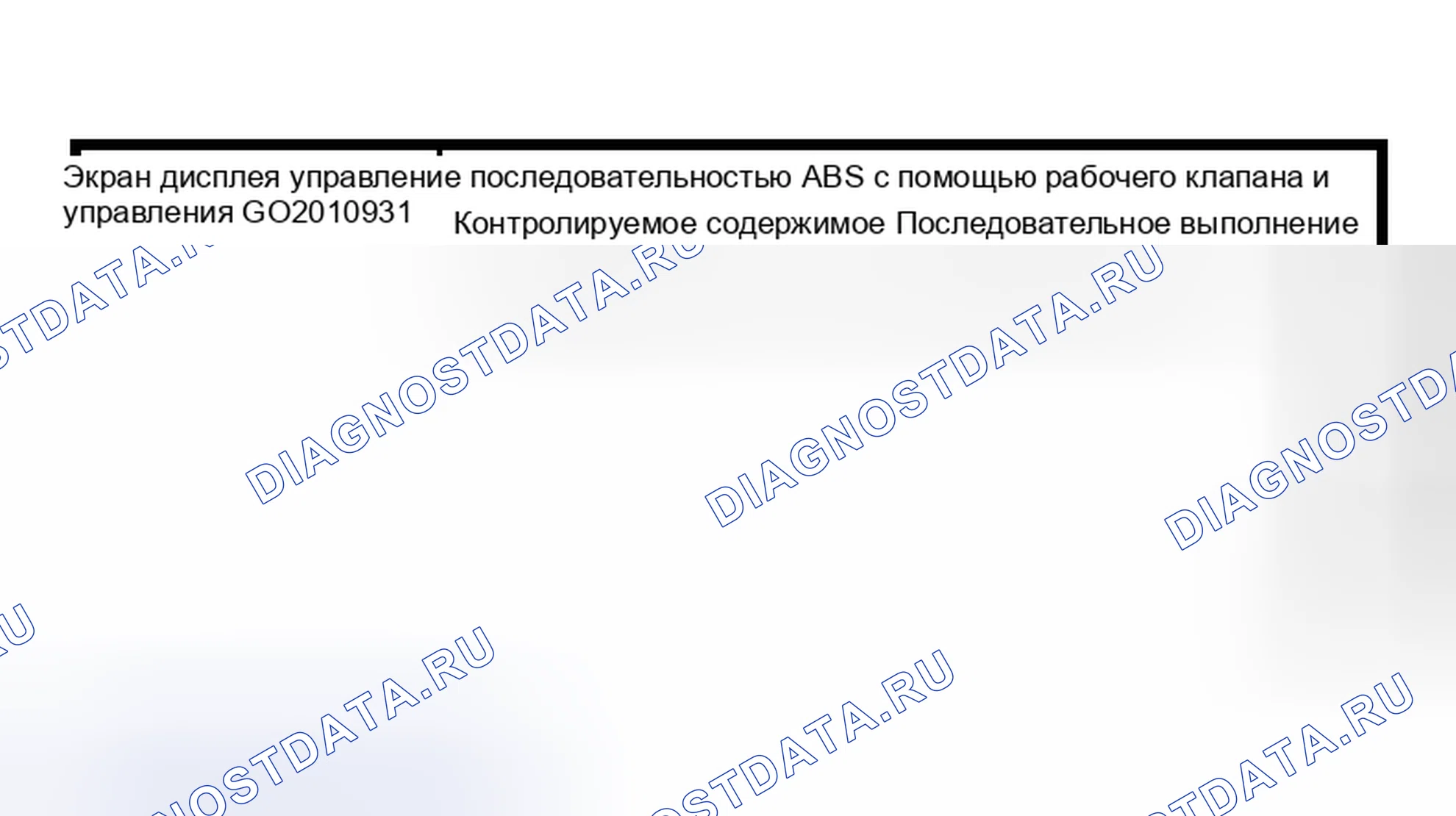 Рис. 37: Управление последовательностью ABS. Honda X-NV I