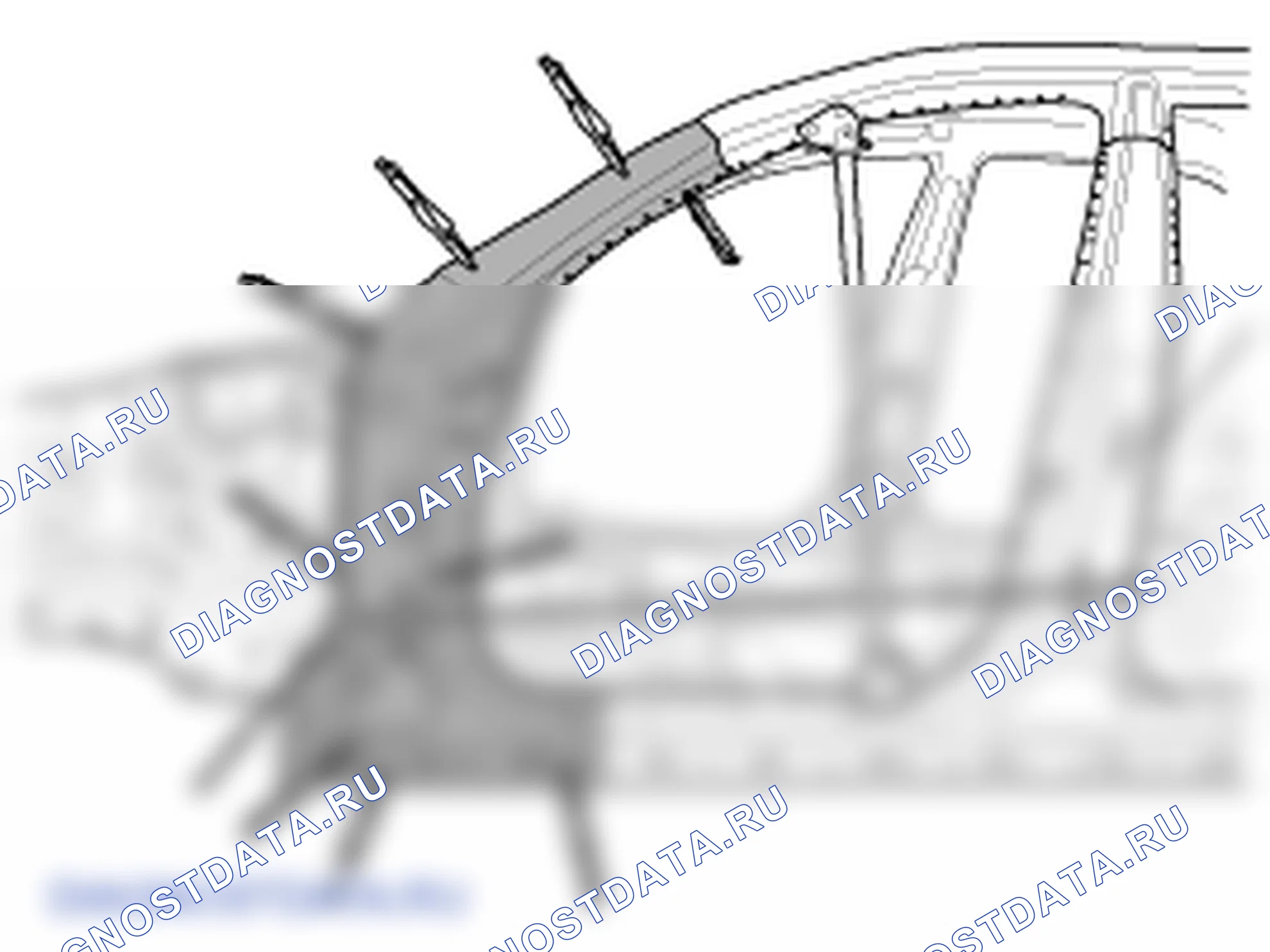 Установка передней стойки. Hyundai Genesis BH