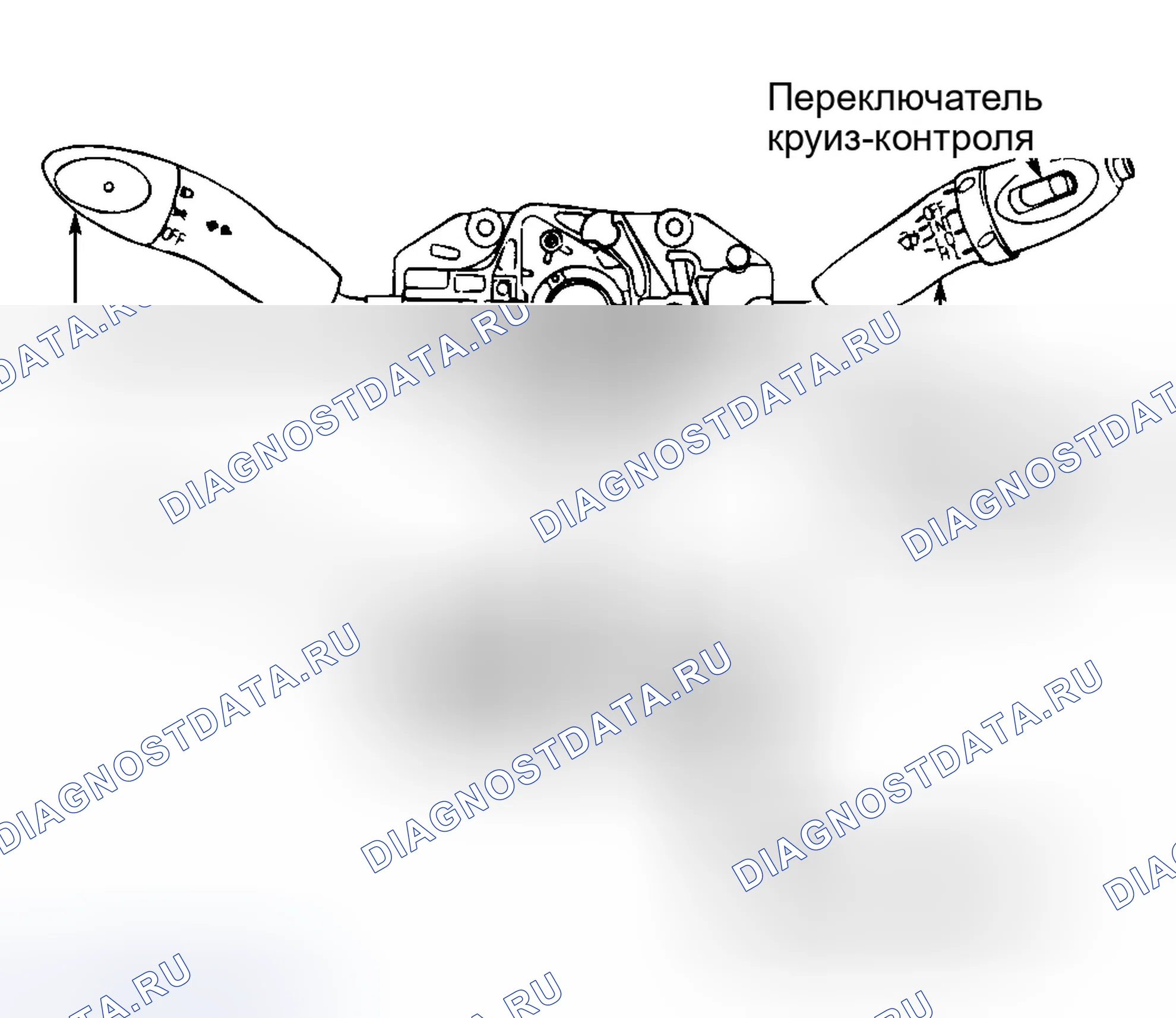 Рис. 5: МНОГОФУНКЦИОНАЛЬНЫЙ ПЕРЕКЛЮЧАТЕЛЬ В СБОРЕ. Hyundai Elantra II рестайлинг