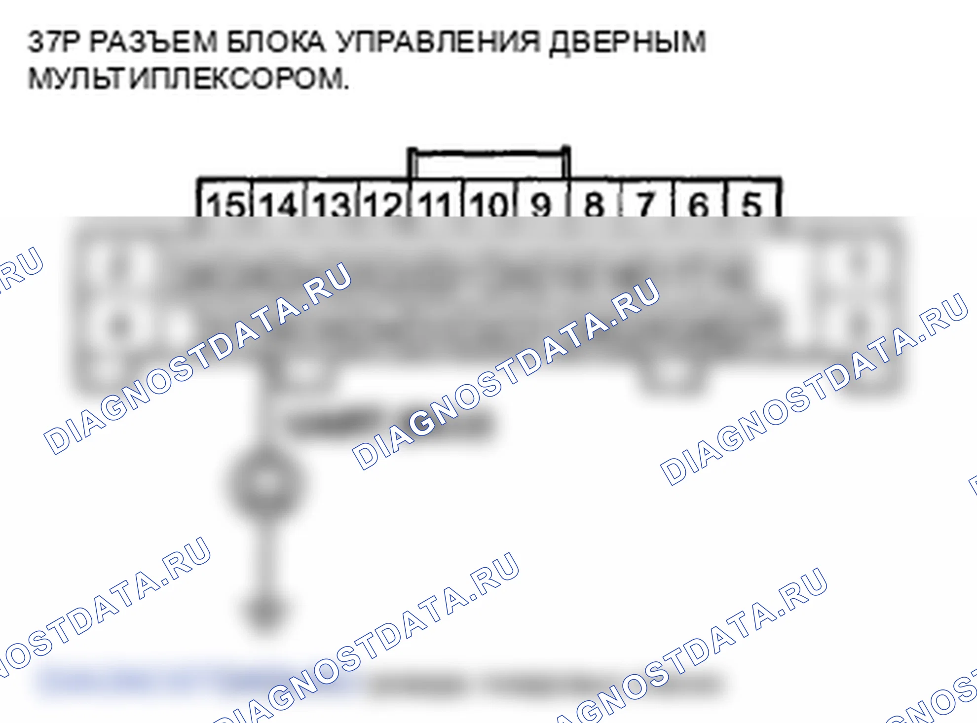 Рис. 32: расшифровка кода ошибки B1142: Потеря связи блока управления дверным мультиплексором с другими блоками (ошибка связи UART. Honda Crosstour I