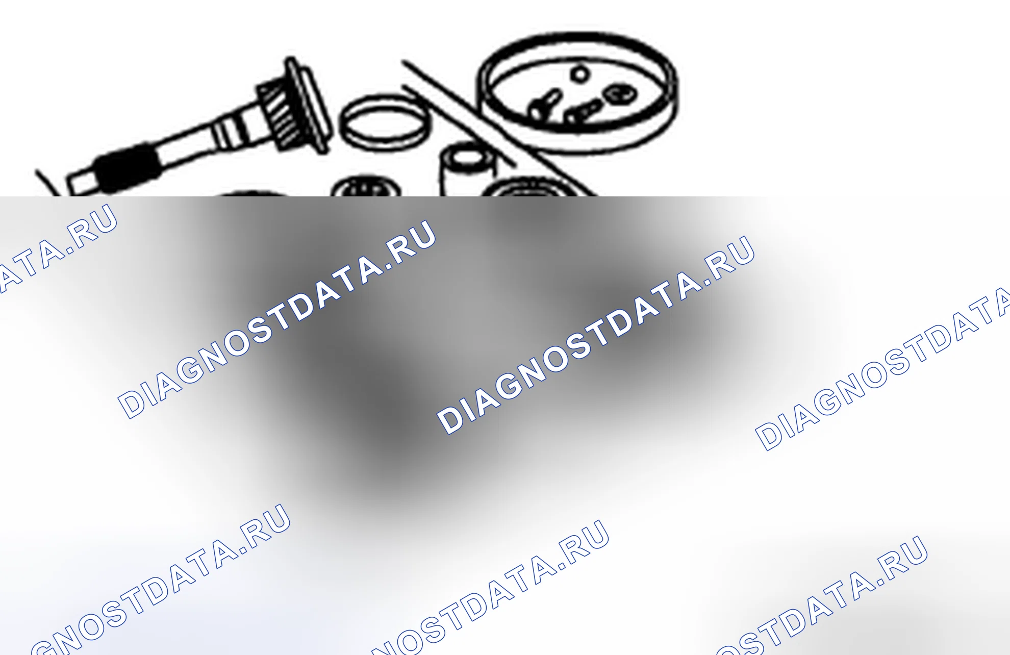 Рис. 34: Расположение деталей. Mazda CX-7 I