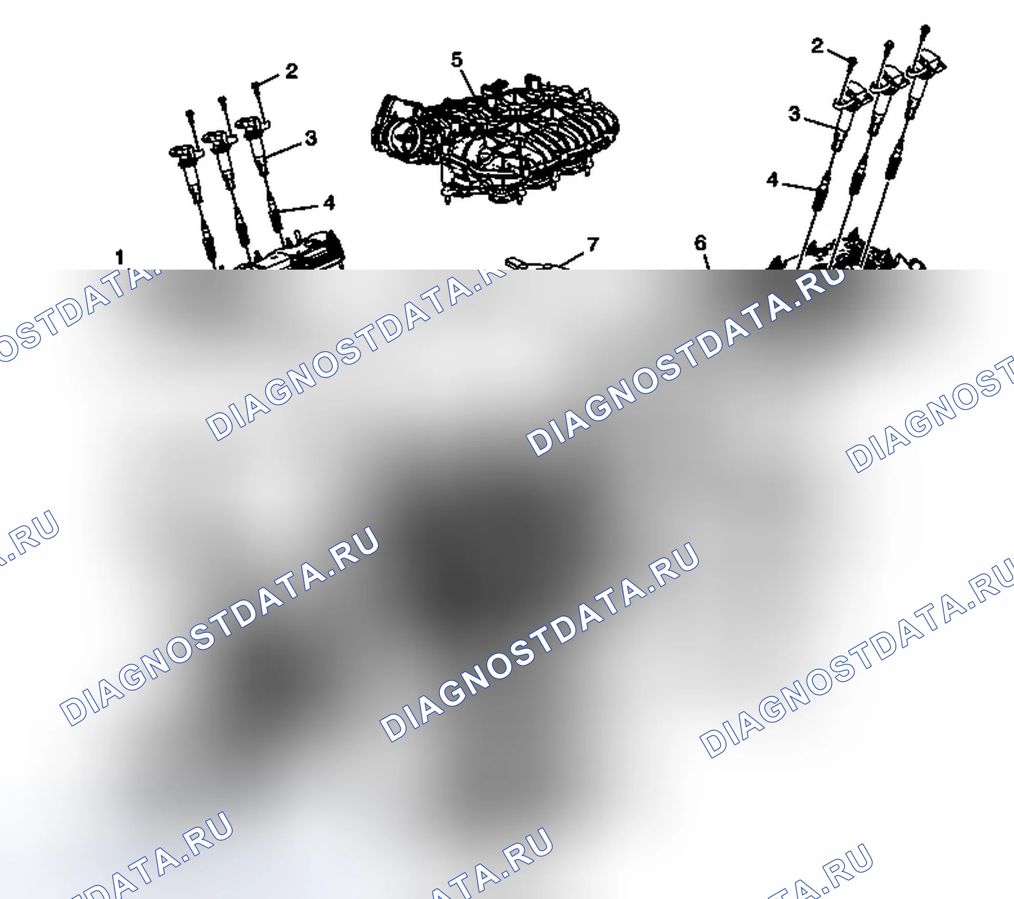 Рис. 73: Крышки двигателя и узлы (1 из 2) (LF1, LFW или LFX). Buick LaCrosse II рестайлинг