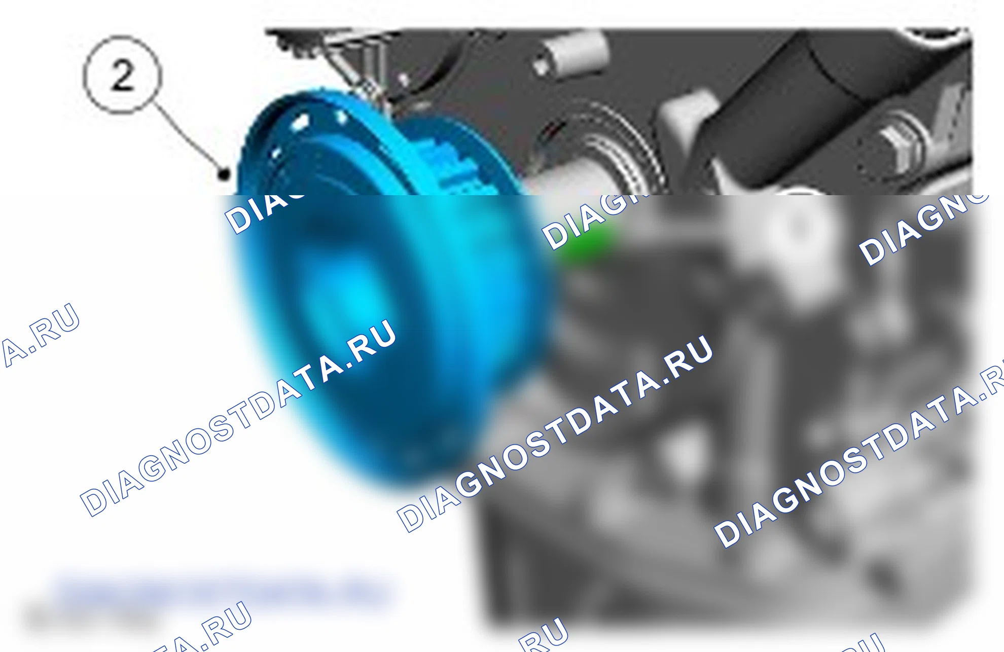 Сборка двигателя. Ford Transit Connect II