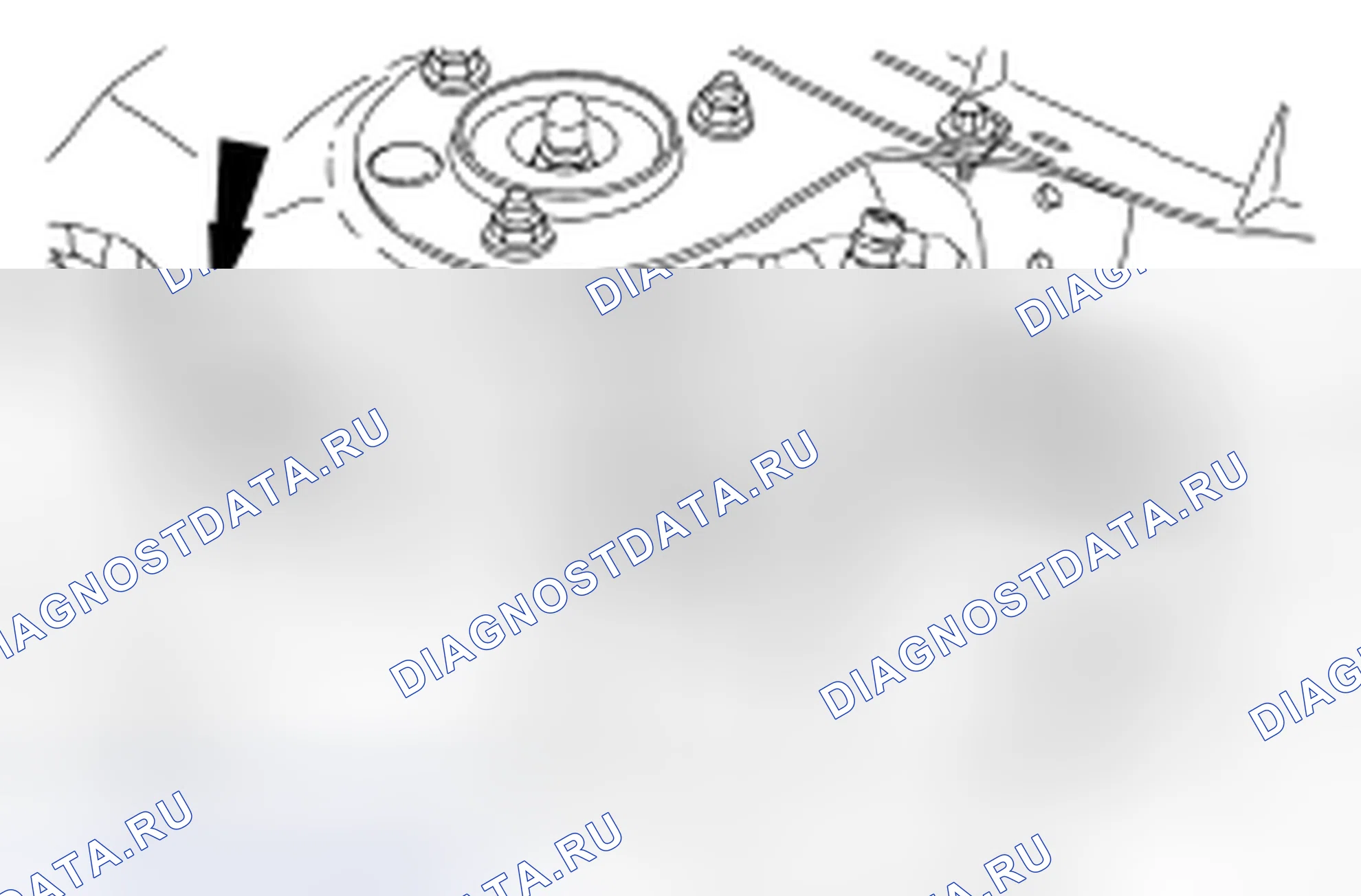 Рис. 192: Демонтаж и монтаж. Hyundai Lafesta I