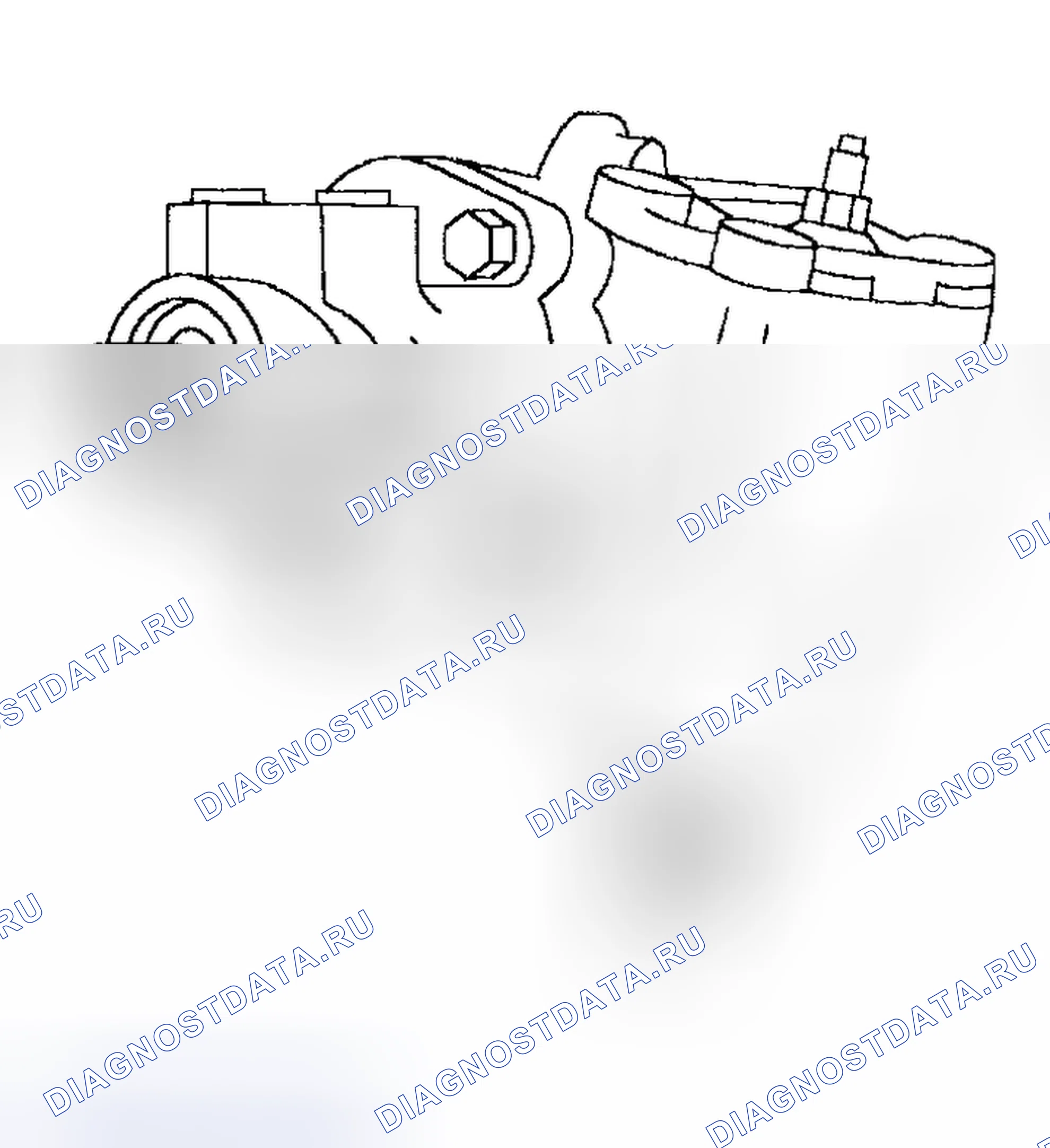 Рис. 148: Рулевой механизм. Ford Pickup F250 Super Duty I