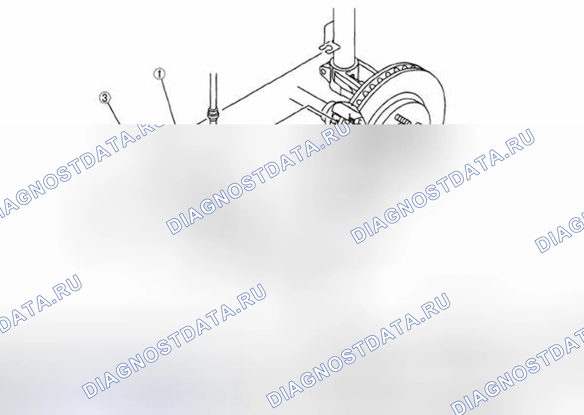 Рис. 18: ЗАМЕНА ДИСКОВОЙ КОЛОДКИ (ПЕРЕДНЯЯ) [Lf, L3]. Audi R8 I