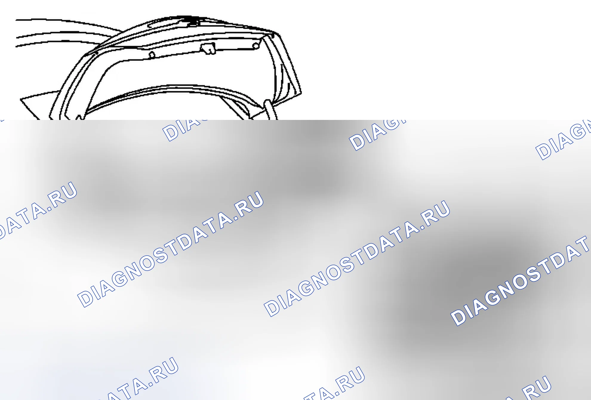 Рис. 102: Замена стойки крышки заднего отсека. Chevrolet Malibu VIII рестайлинг