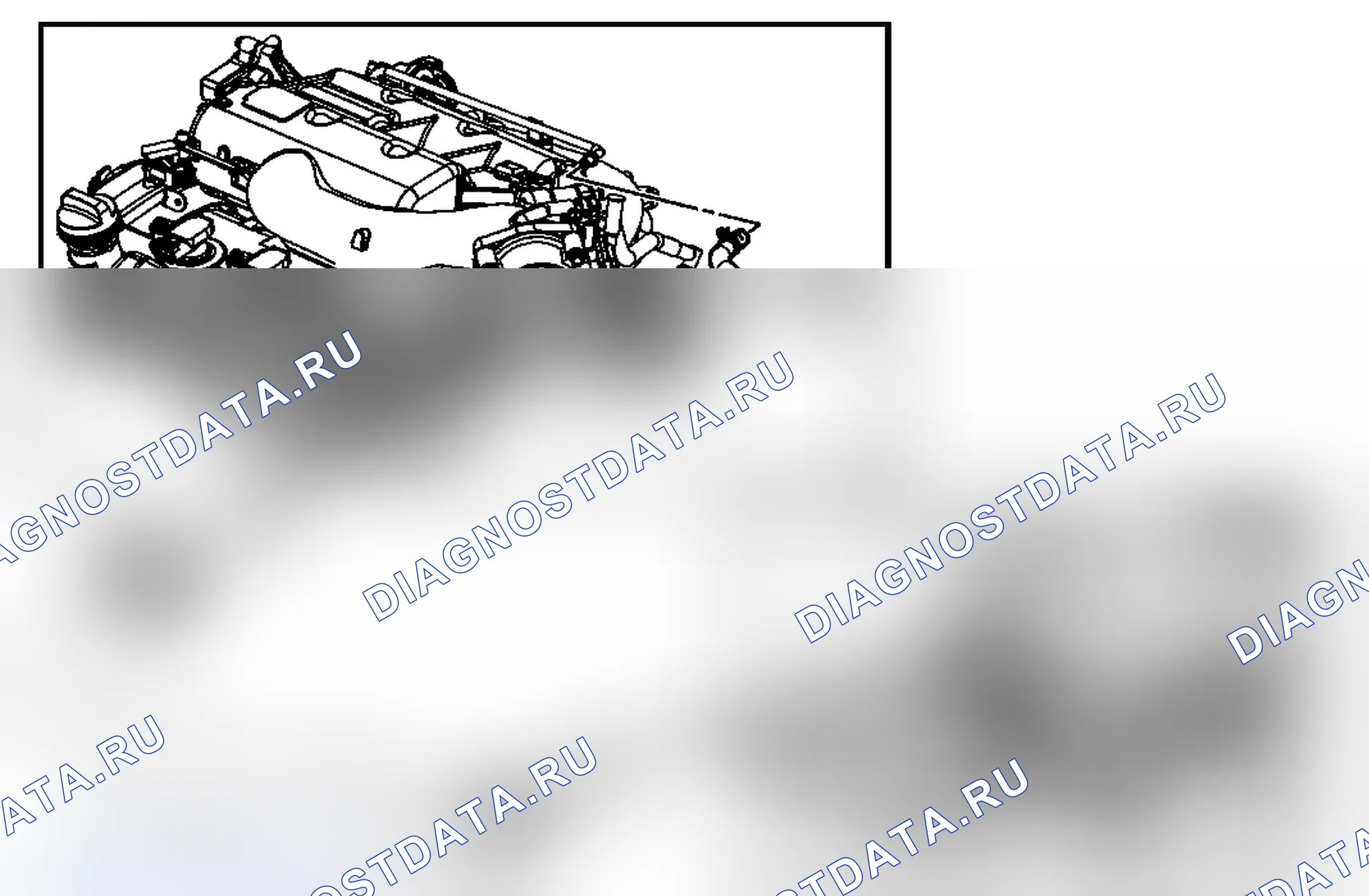 Рис. 4: Замена входного шланга/трубы уравнительного резервуара радиатора (LY7). Pontiac G6 I final