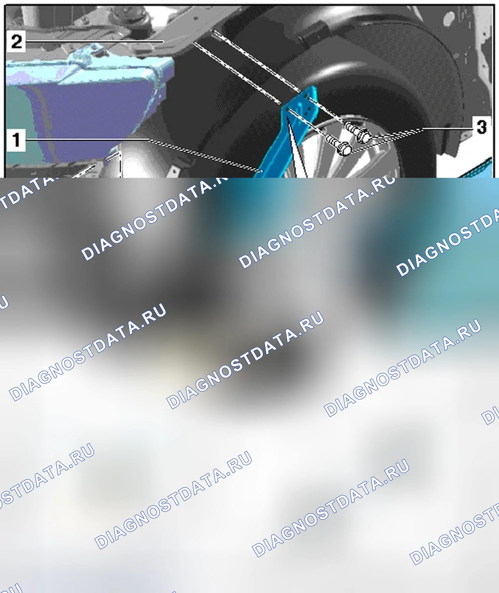 Рис. 8: ПОДКОС КРЫЛА. Audi Q5 I