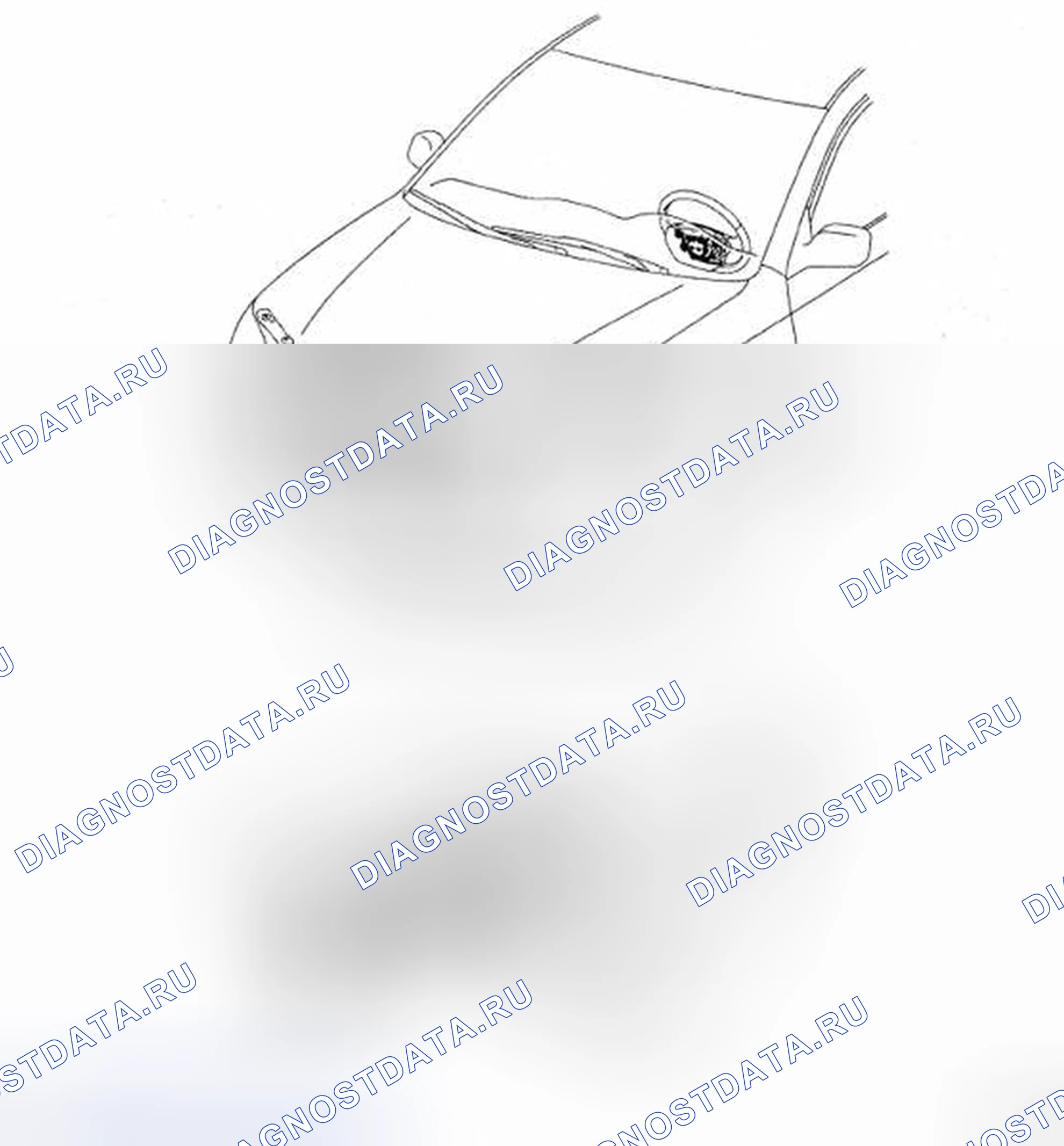 Рис. 7: КОМПОНЕНТЫ. Toyota Avalon XX30 рестайлинг