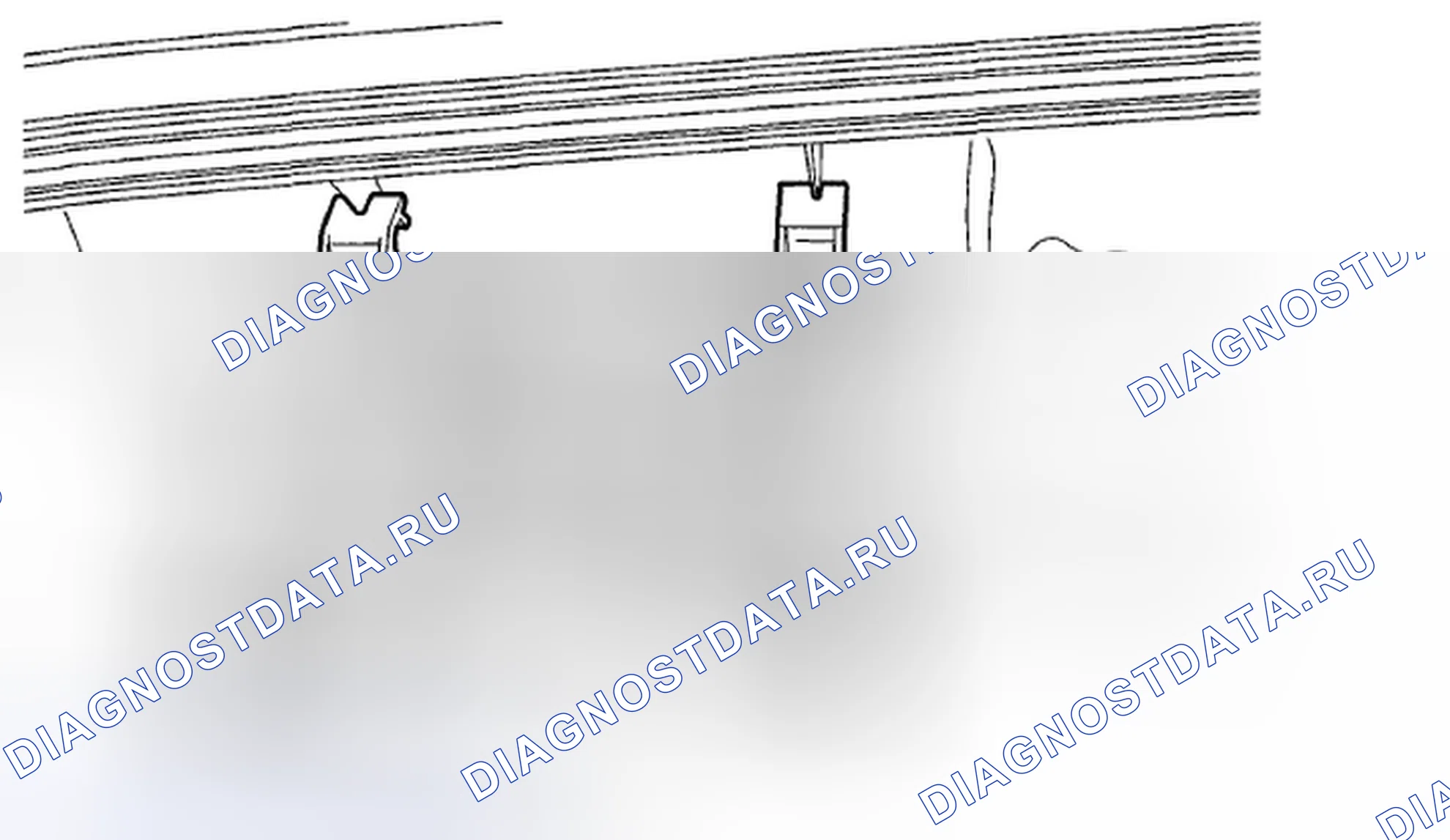 Рис. 124: ДЕМОНТАЖ. Subaru Legacy BM/BR рестайлинг