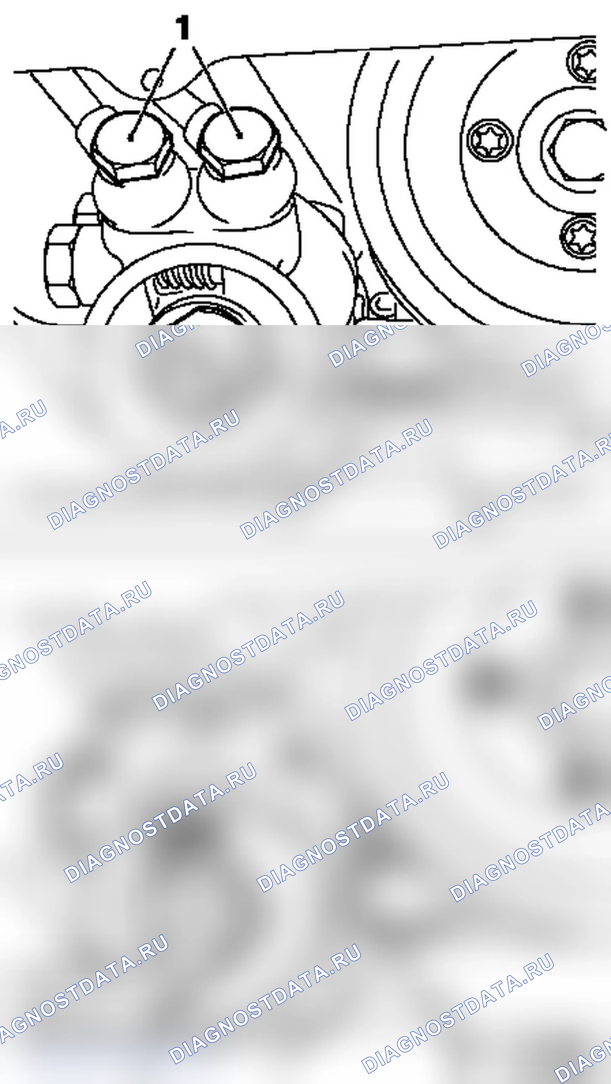 Снять и установить корпус терморегулятора (теплообменника) (Z 20 LET). Opel Astra G