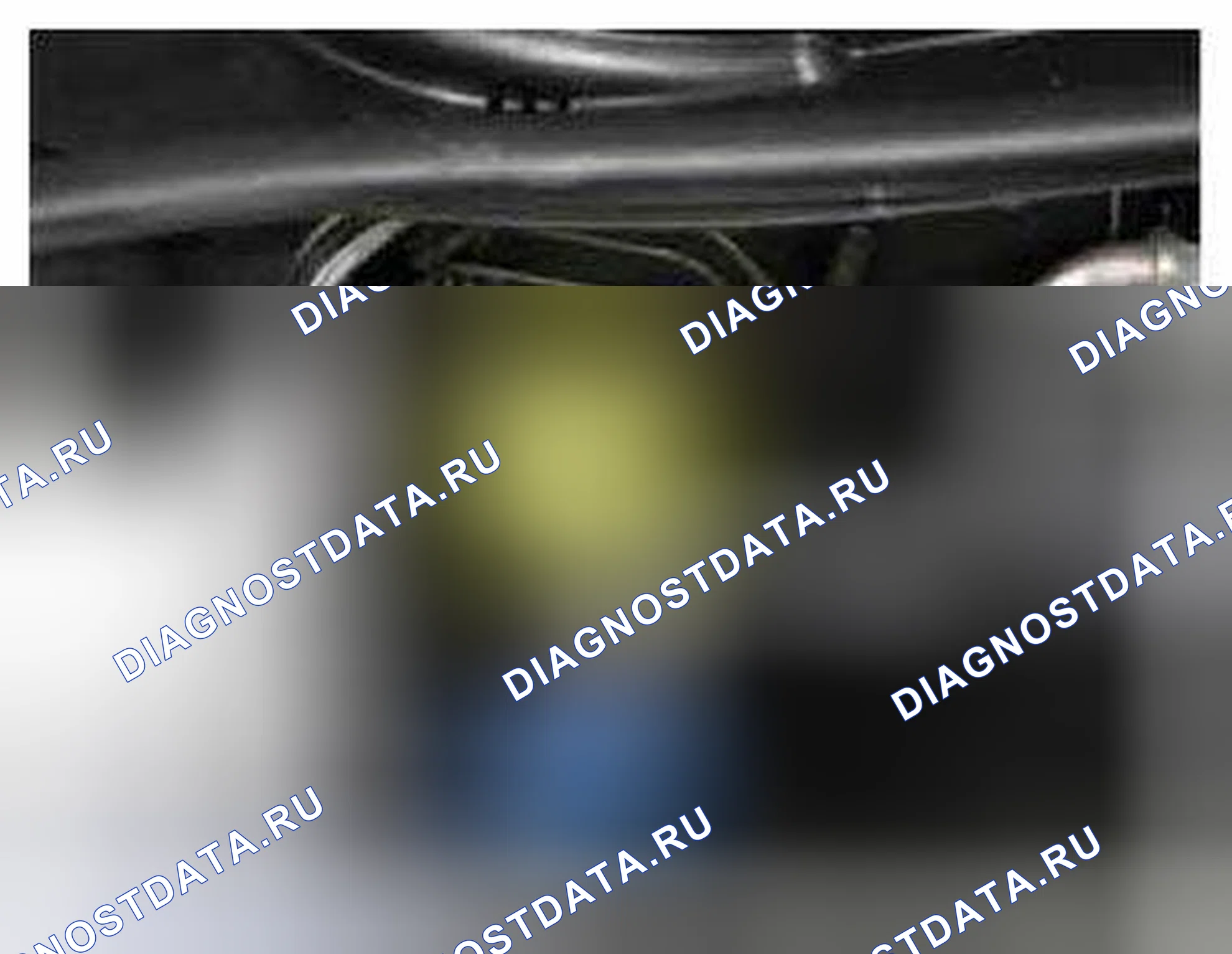 Рис. 197: Расположение компонентов. BMW 6 серия F06/F13/F12