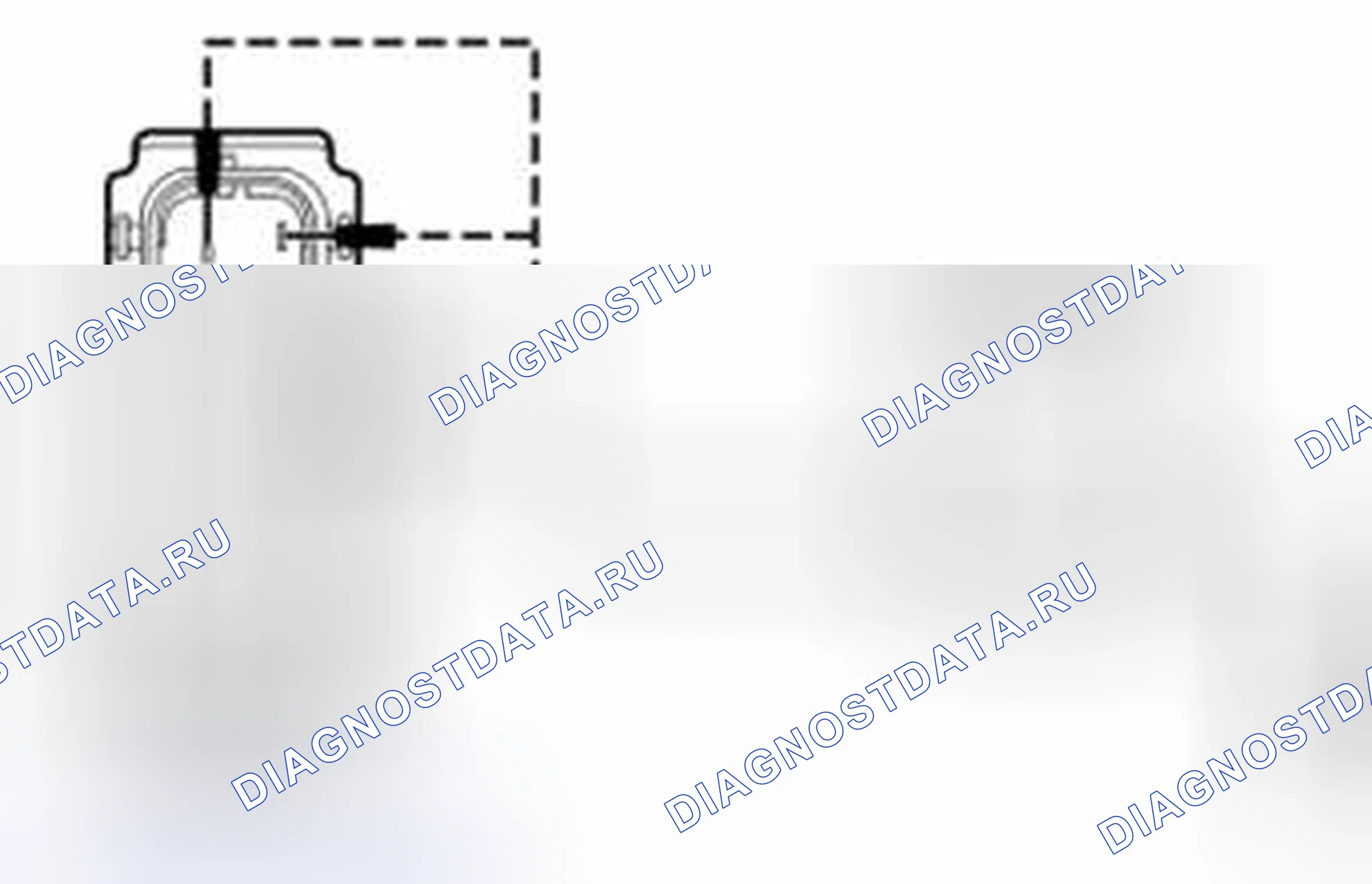 Рис. 1: диагностический тест B: расшифровка кода ошибки B1318. Ford Pickup F250 Super Duty II