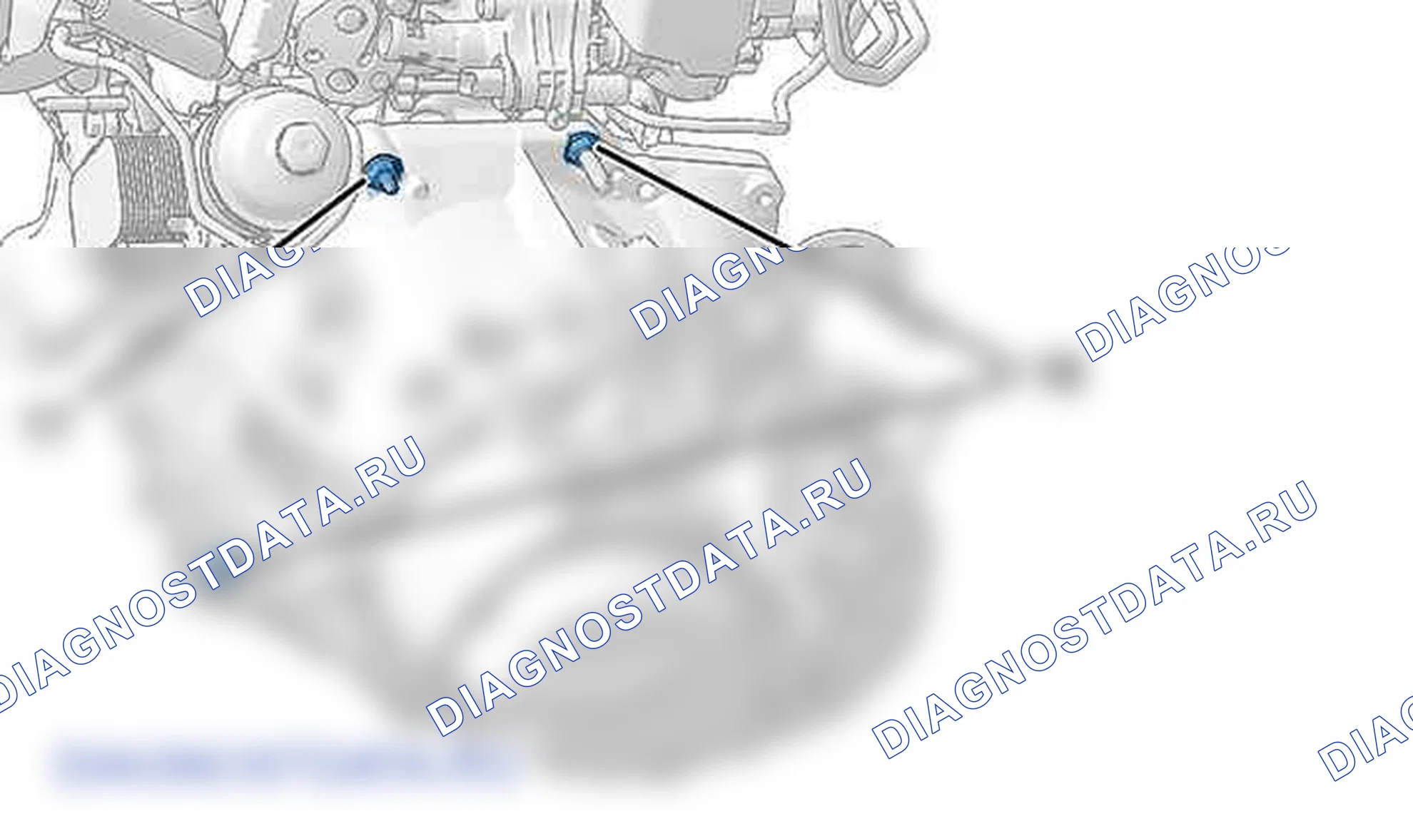 Демонтаж: двигателя — b2cp465d. Citroen C3 I