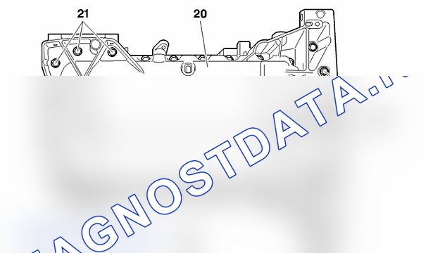 Повторная установка: двигателя — b1fp053d. Citroen Jumpy I